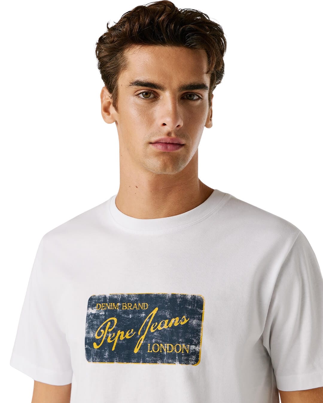 Pepe Jeans T-Shirts Pepe Jeans White Suen Tee T-shirt