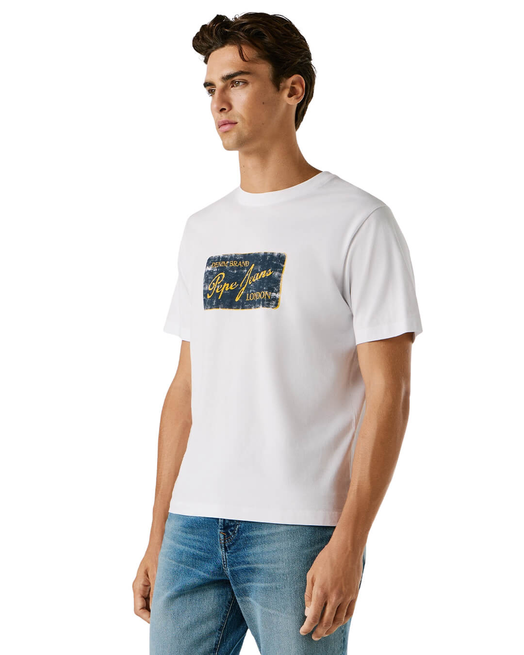 Pepe Jeans T-Shirts Pepe Jeans White Suen Tee T-shirt