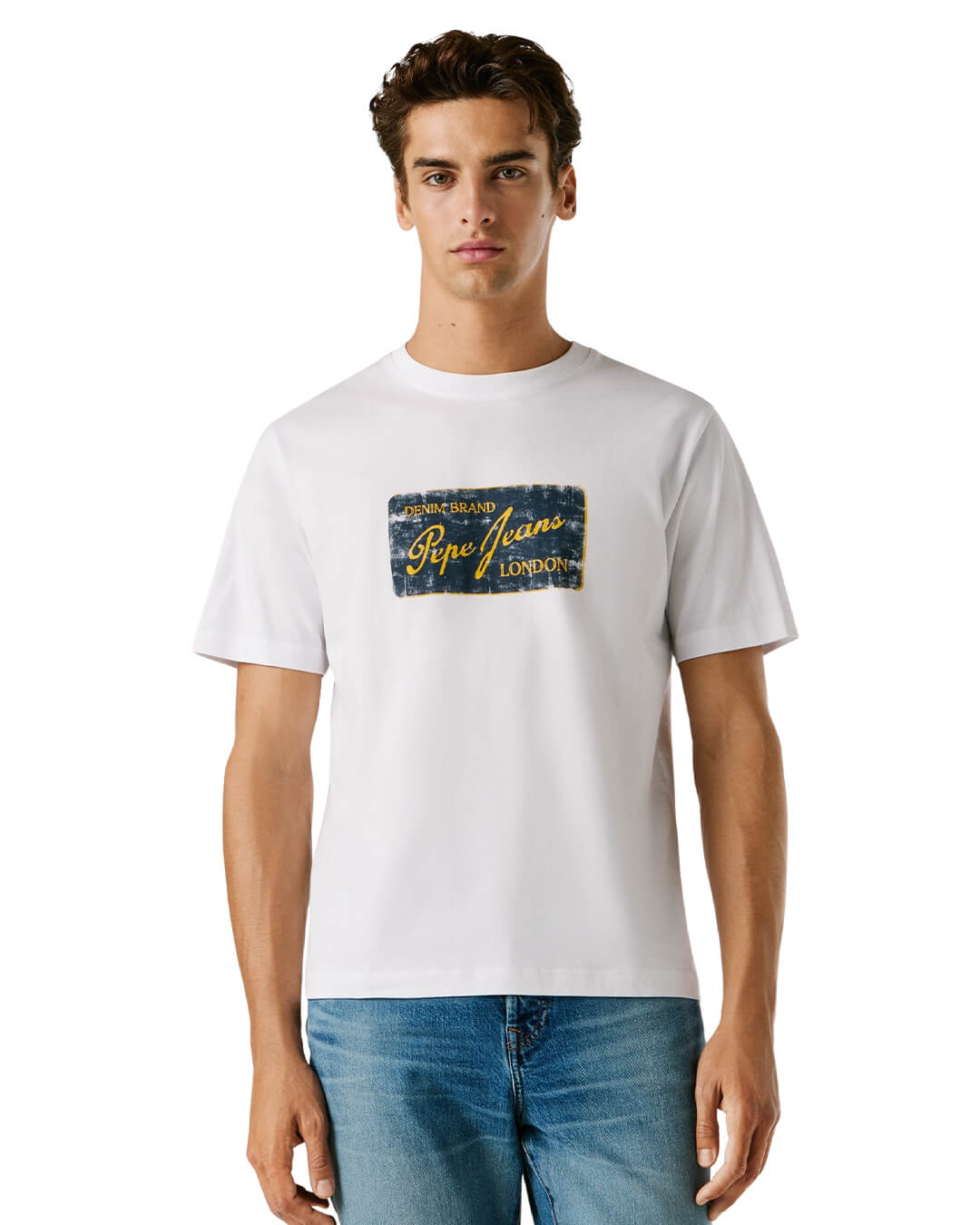 Pepe Jeans T-Shirts Pepe Jeans White Suen Tee T-shirt