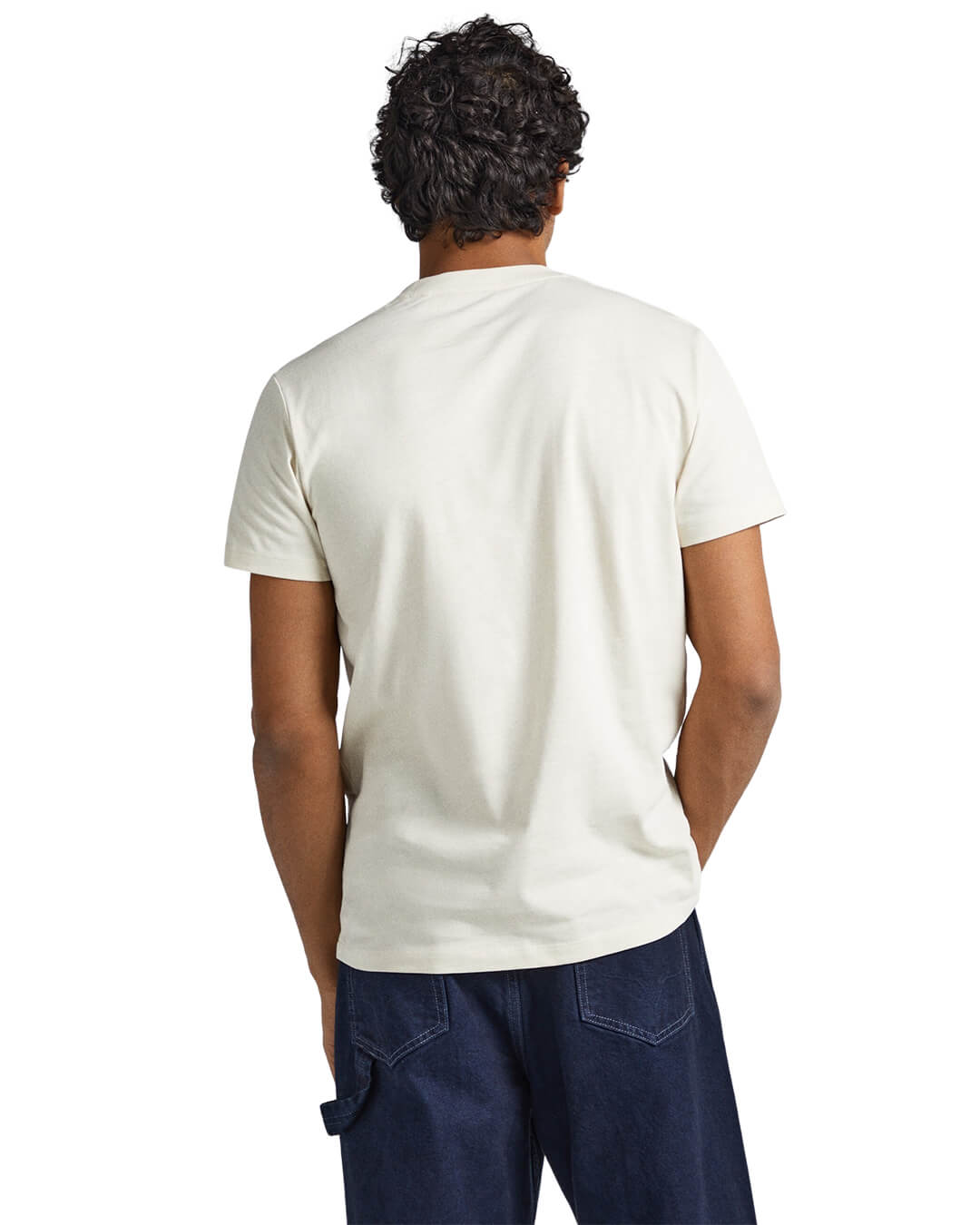 Pepe Jeans T-Shirts Pepe Jeans Worth White T-Shirt