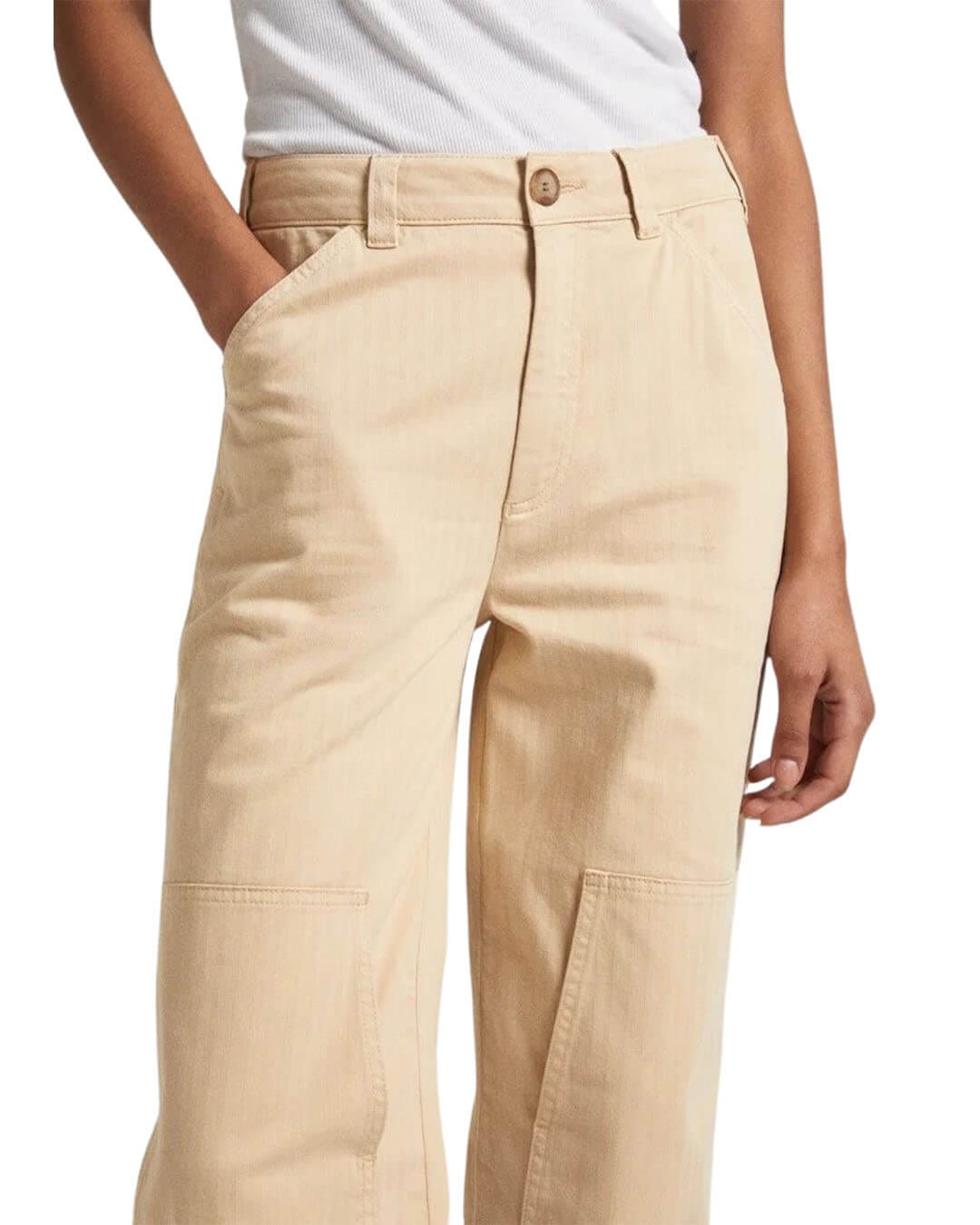 Pepe Jeans Trousers BETSY PANTS BEIGE