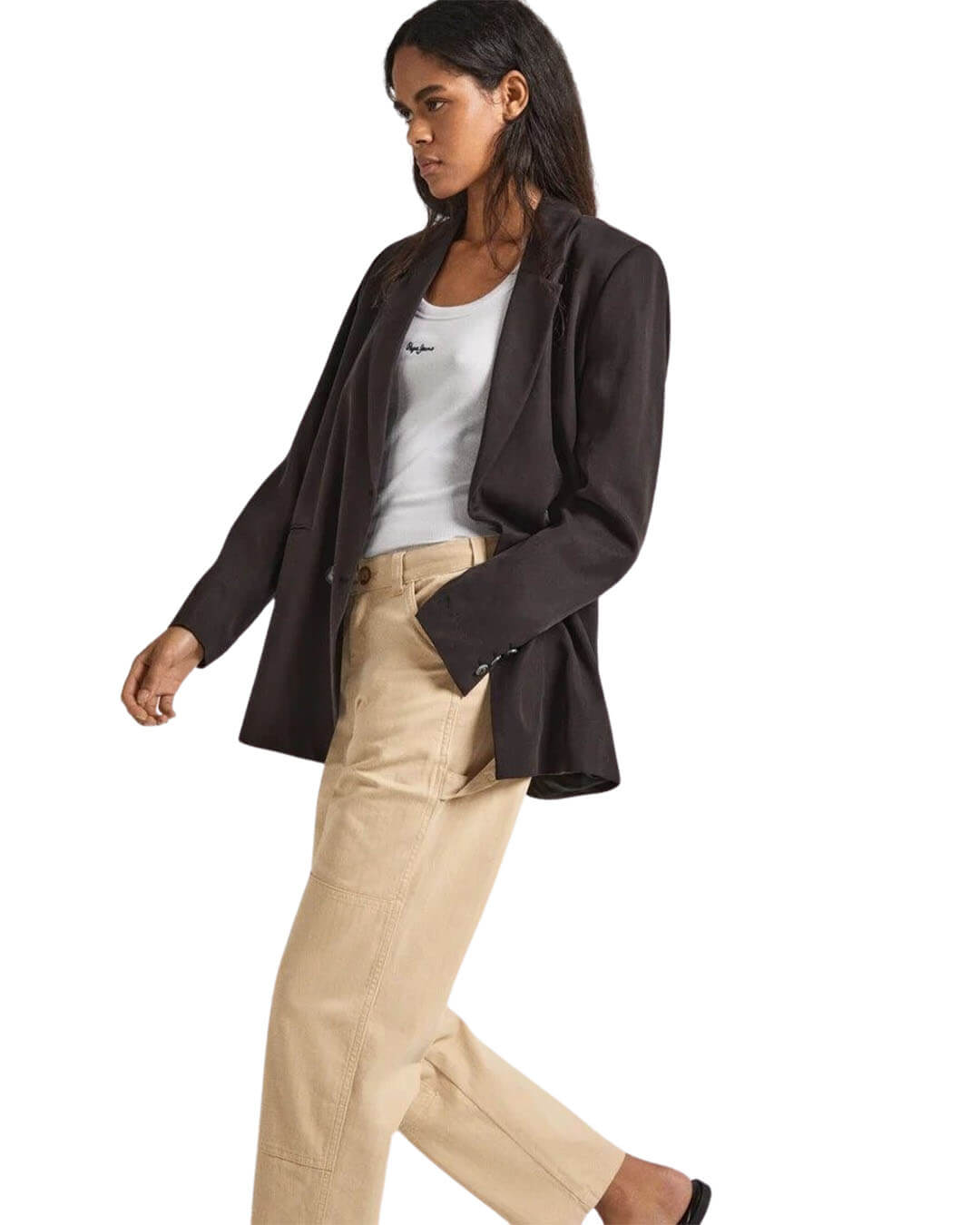 Pepe Jeans Trousers BETSY PANTS BEIGE
