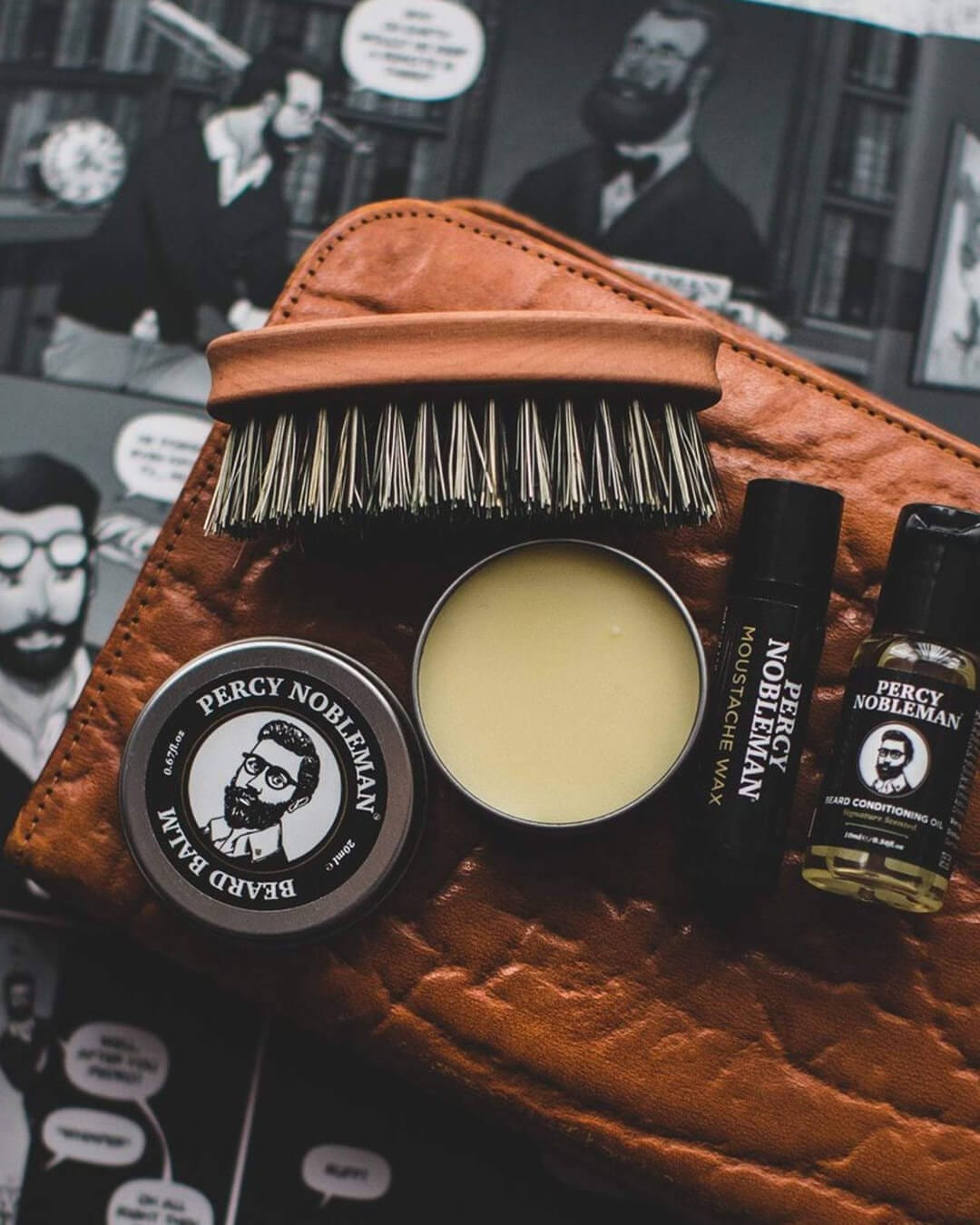 Percy Nobleman Gifts One Size Percy Nobleman Beard Survival Kit