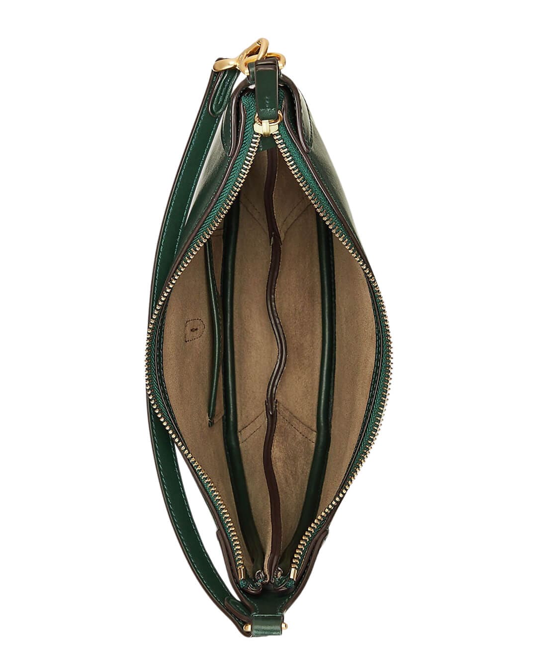 Polo Ralph Lauren Bags ONE POLO ID CALFSKIN MINI SHOULDER BAG GREEN