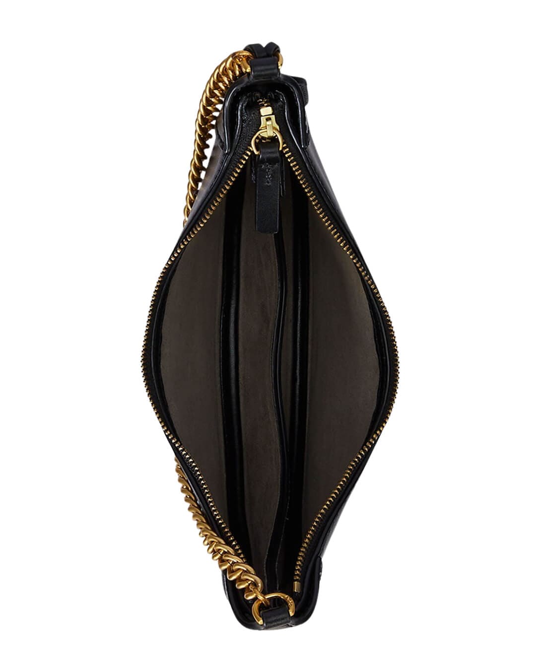 Polo Ralph Lauren Bags ONE POLO ID LEATHER MINI CHAIN BAG BLACK