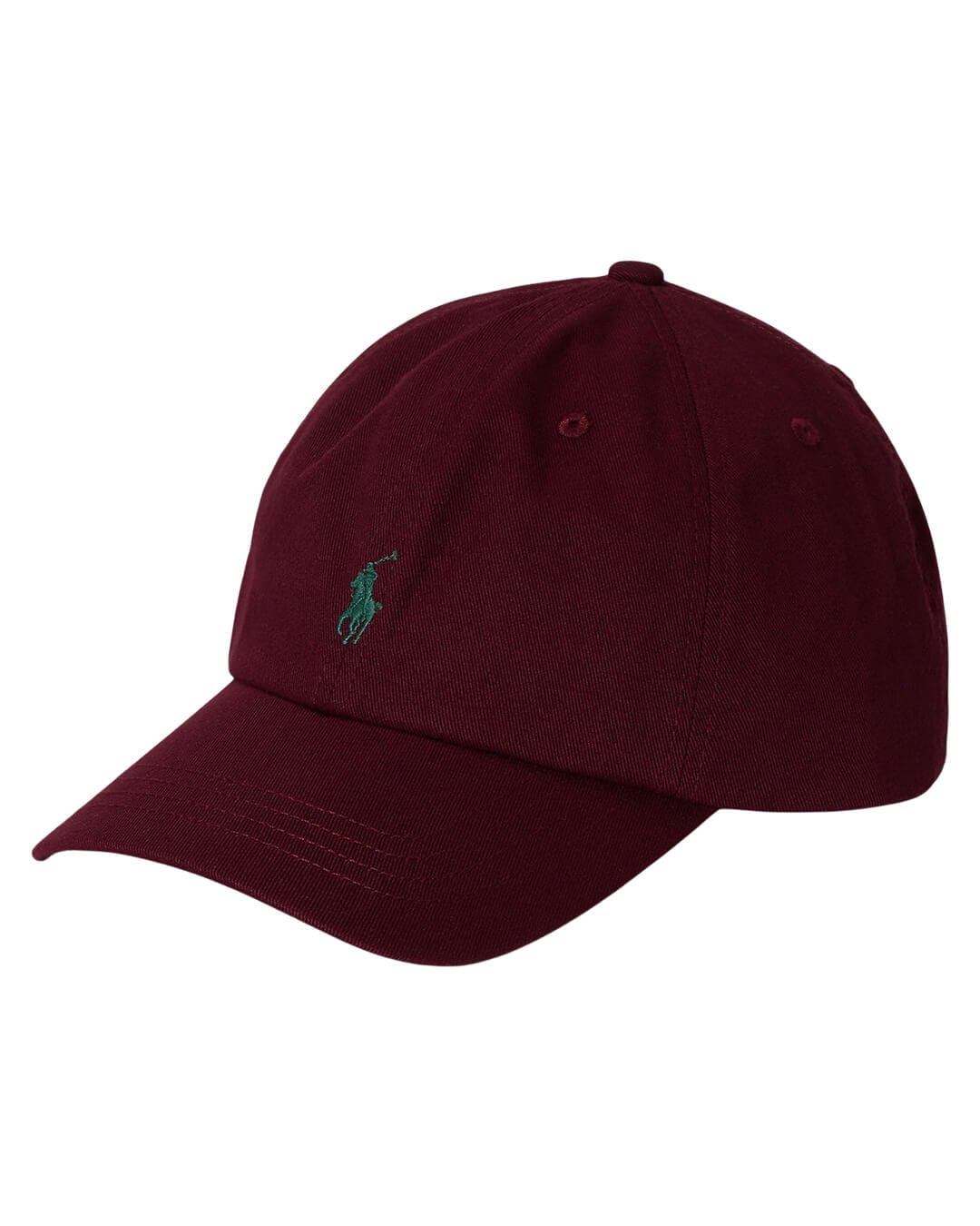 Polo Ralph Lauren Caps COTTON TWILL BALL CAP DARK RED