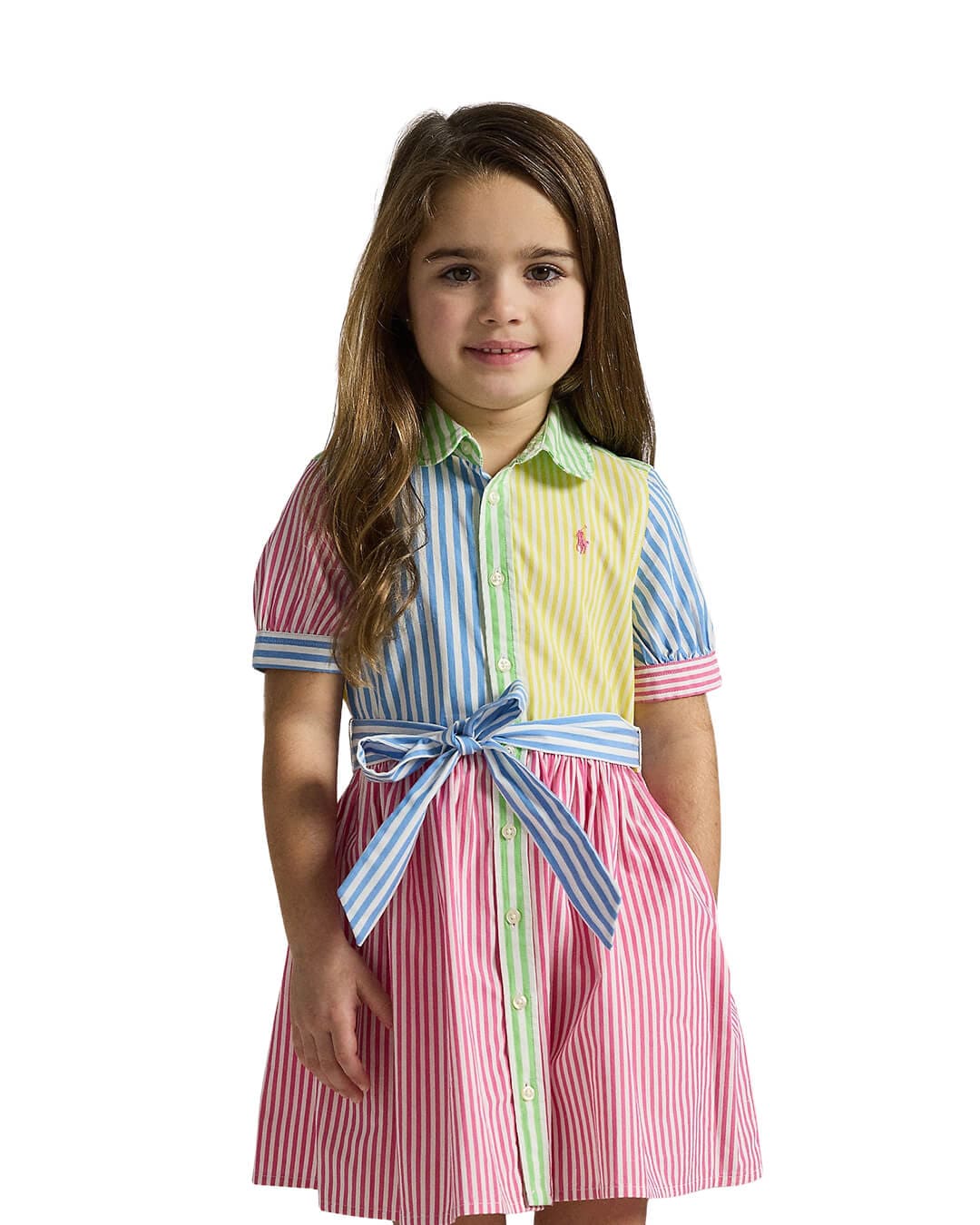 Polo Ralph Lauren Dresses Girls Polo Ralph Lauren Multi-Color CRLWFNSHDRSS Day Dress