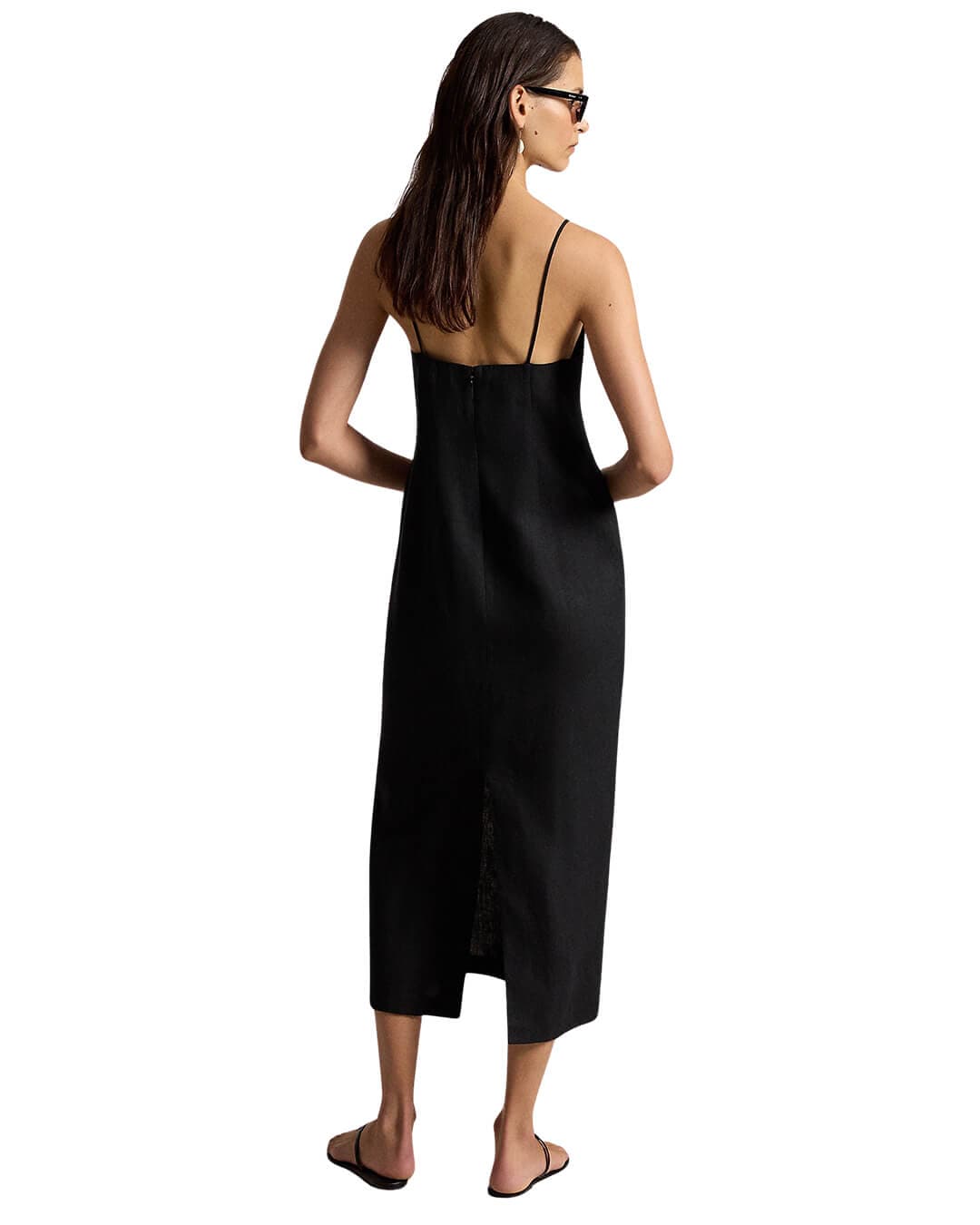 Polo Ralph Lauren Dresses Polo Ralph Lauren Black Woven Slip Dress