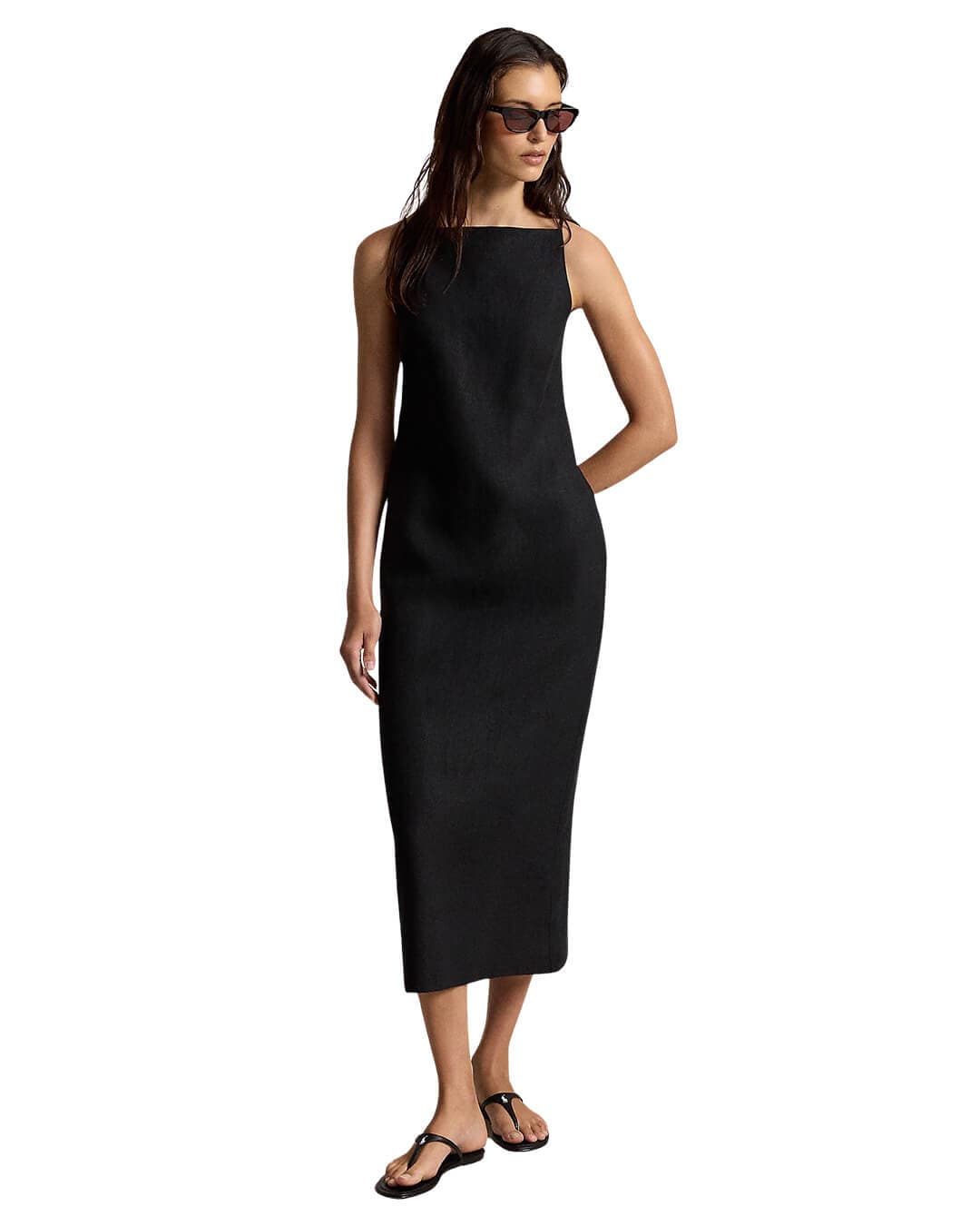 Polo Ralph Lauren Dresses Polo Ralph Lauren Black Woven Slip Dress