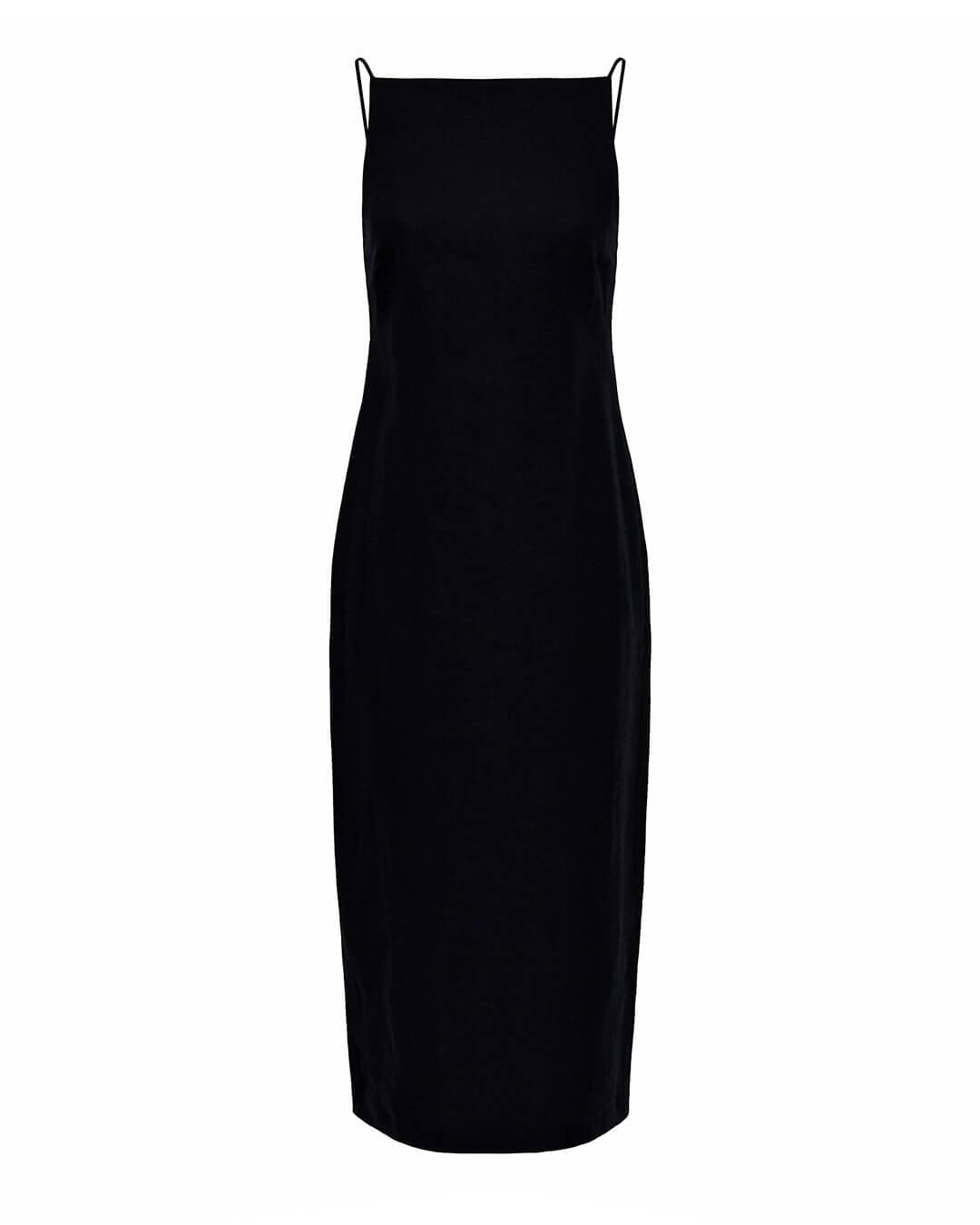 Polo Ralph Lauren Dresses Polo Ralph Lauren Black Woven Slip Dress