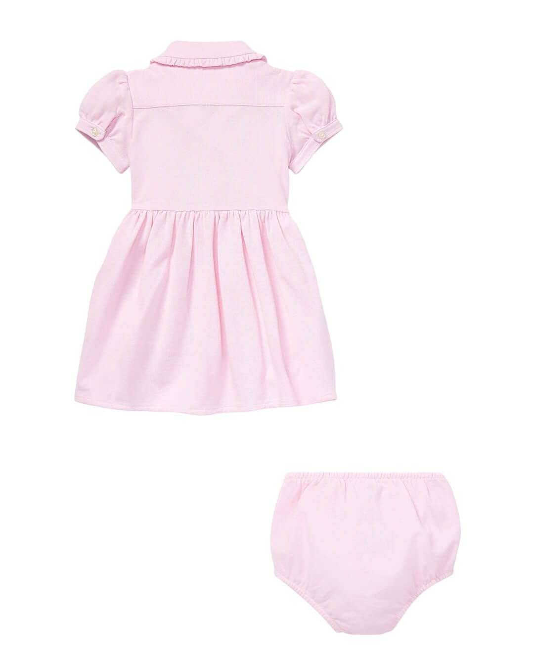 Polo Ralph Lauren Dresses Polo Ralph Lauren Knit Mesh Oxford Dress & Bloomer Pink Dress