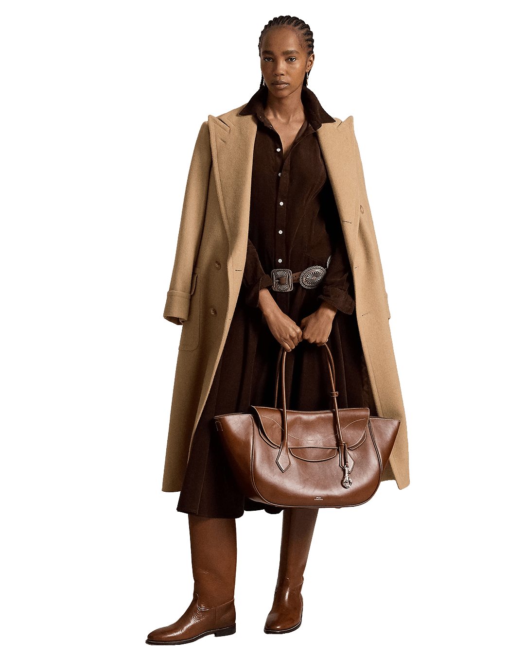 Polo Ralph Lauren Dresses Ralph Lauren Brown Ralph Lauren Corduroy A-Line Shirtdress Brown
