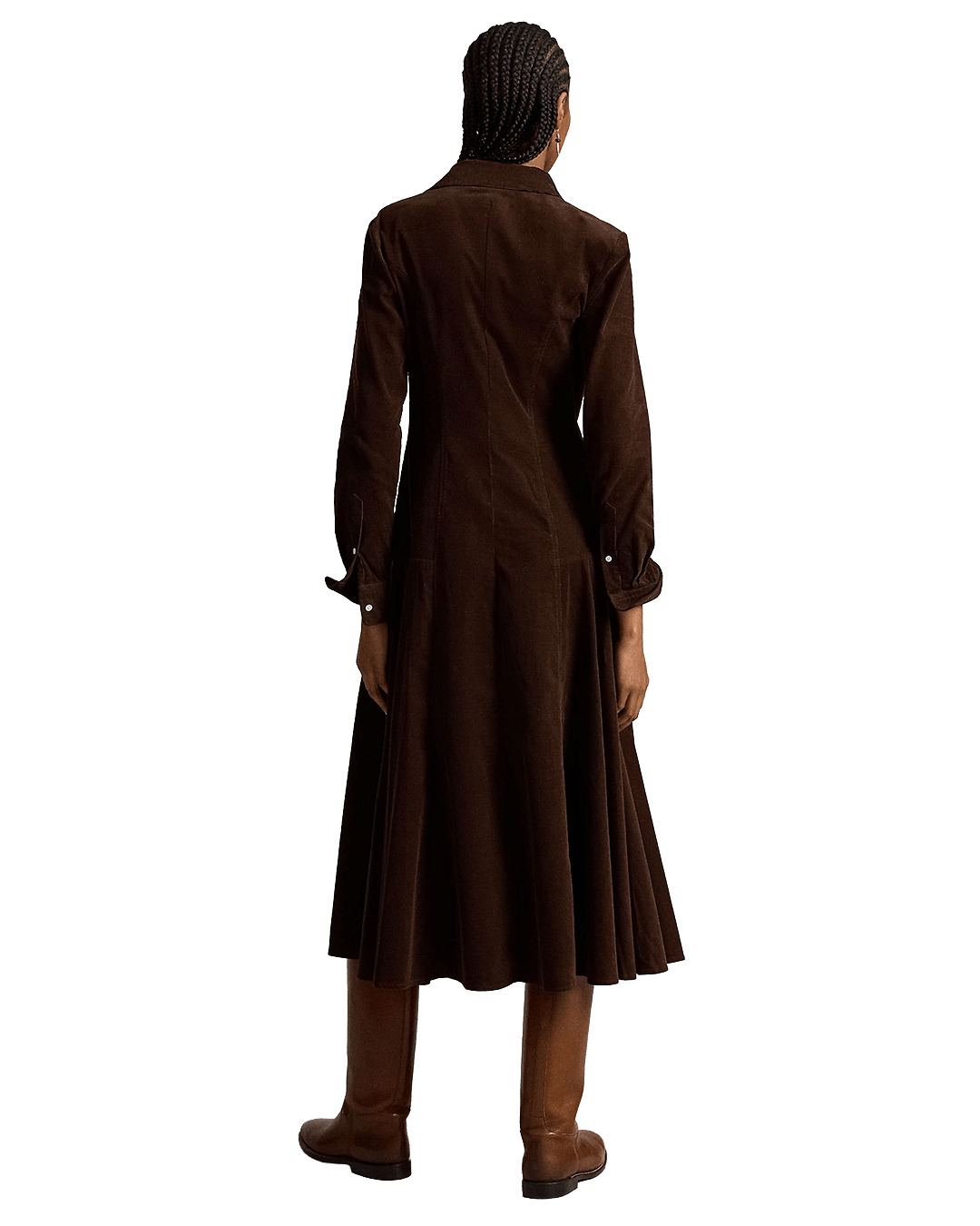 Polo Ralph Lauren Dresses Ralph Lauren Brown Ralph Lauren Corduroy A-Line Shirtdress Brown