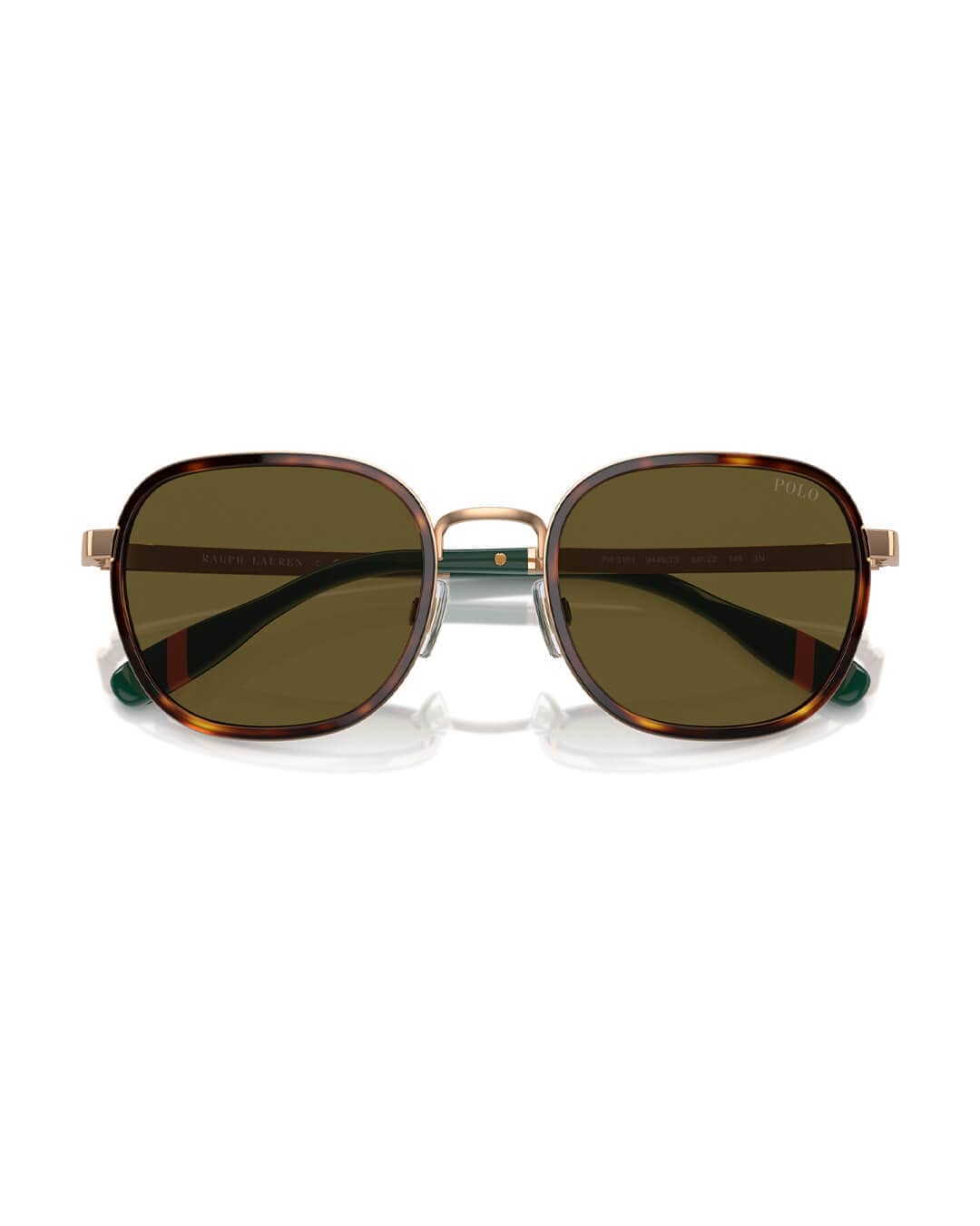 Polo Ralph Lauren Eyewear One Size Polo Ralph Lauren Gold Classic Rider Sunglasses
