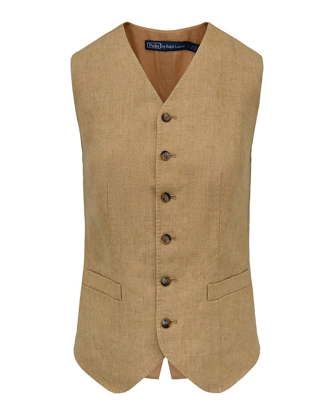 Polo Ralph Lauren Gilets Polo Ralph Lauren Beige  Woven Sport Linen  Gilet