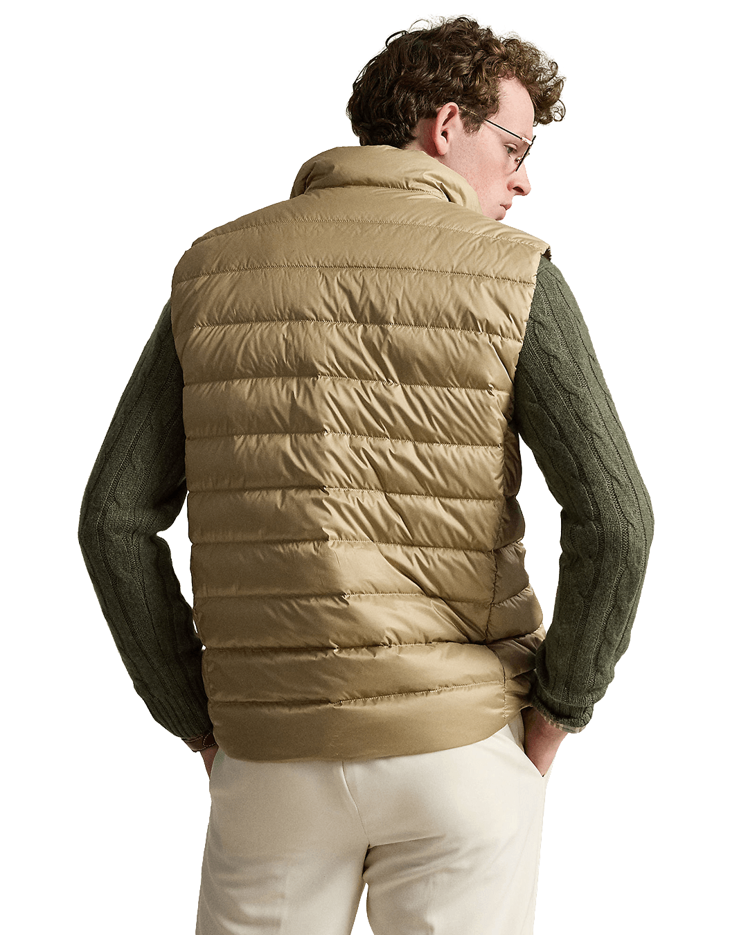 Polo Ralph Lauren Gilets Ralph Lauren Beige Ralph Lauren The Colden Packable Down Vest Beige