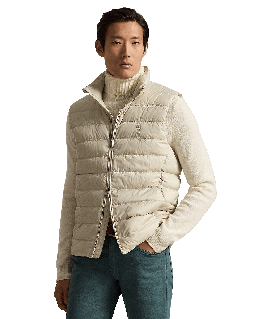 Polo Ralph Lauren Gilets Ralph Lauren Cream Ralph Lauren The Colden Packable Down Vest Cream