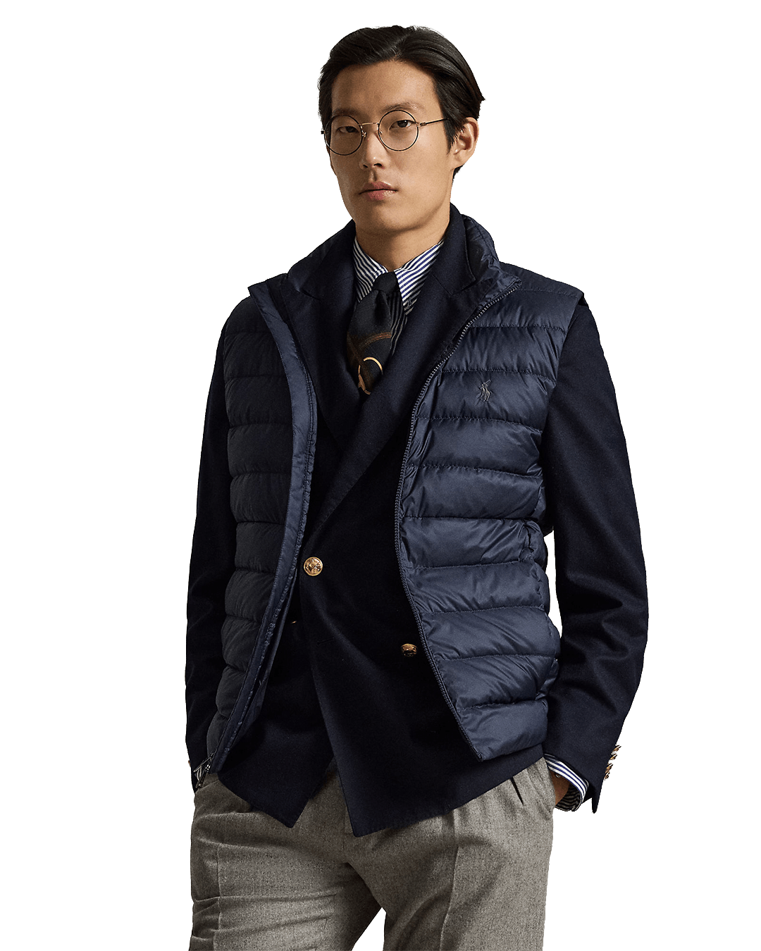 Polo Ralph Lauren Gilets Ralph Lauren Navy Ralph Lauren The Colden Packable Down Vest Navy