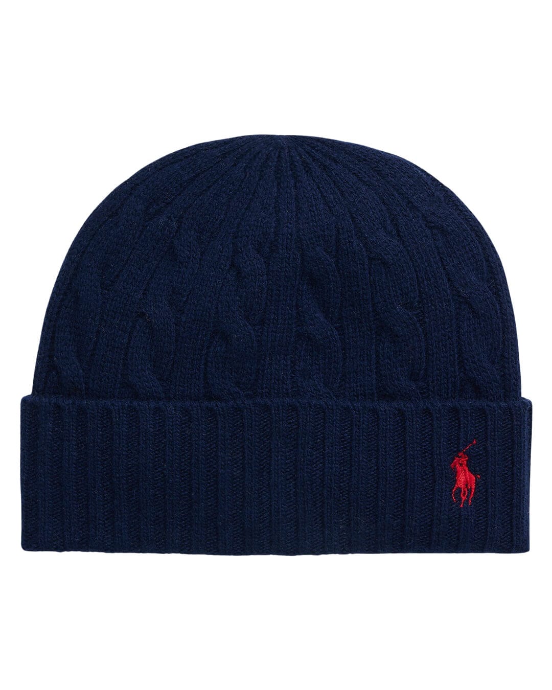 Polo Ralph Lauren Hats ONE CLSSC CBL BN HAT COLD WEATHER NAVY 449959346002 AW24