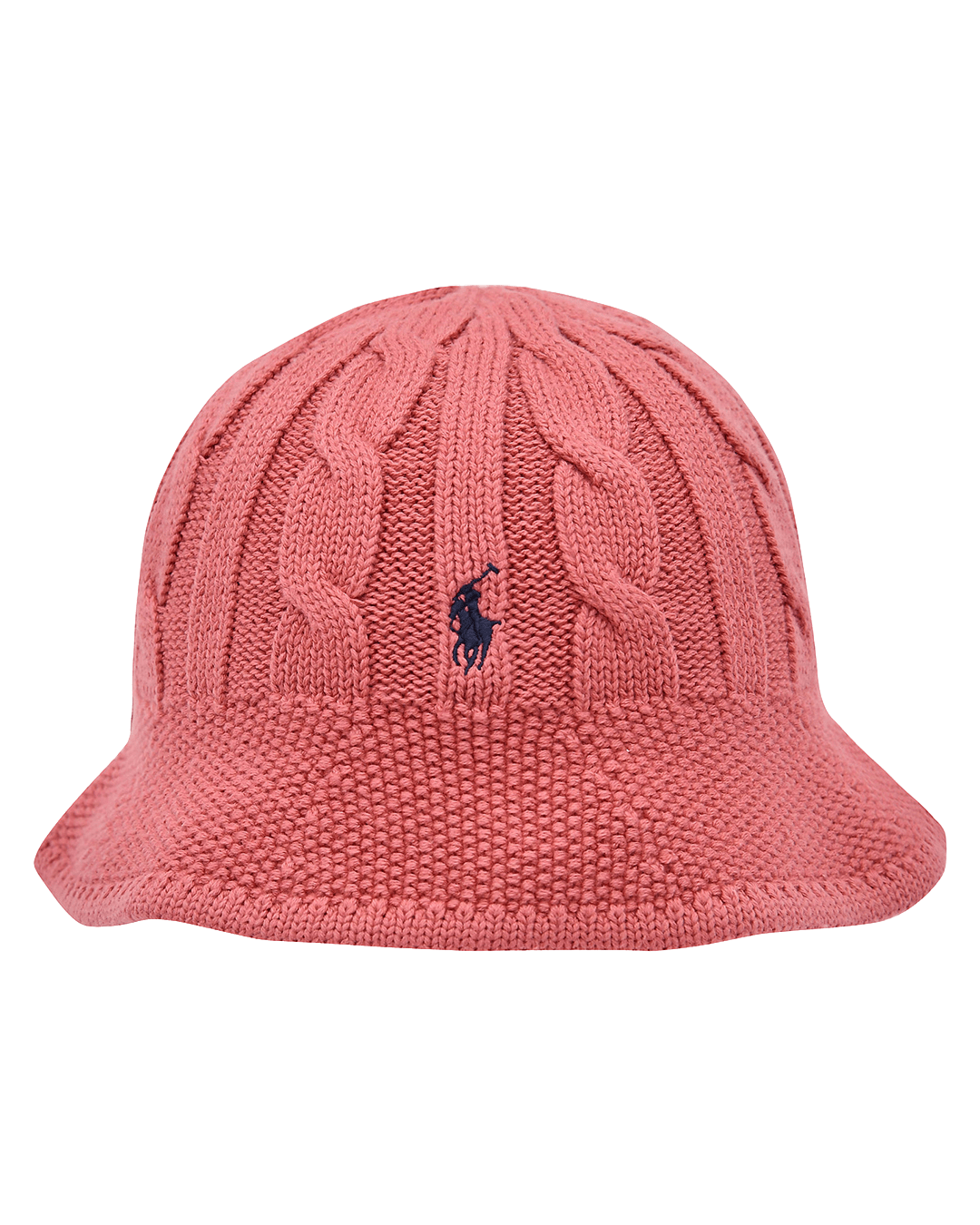 Polo Ralph Lauren Hats Ralph Lauren Pink Ralph Lauren Cable-Knit Cotton Bucket Hat Pink