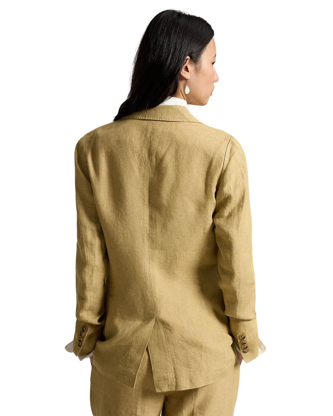 Polo Ralph Lauren Jackets Polo Ralph Lauren Beige Woven Sport Linen Jacket