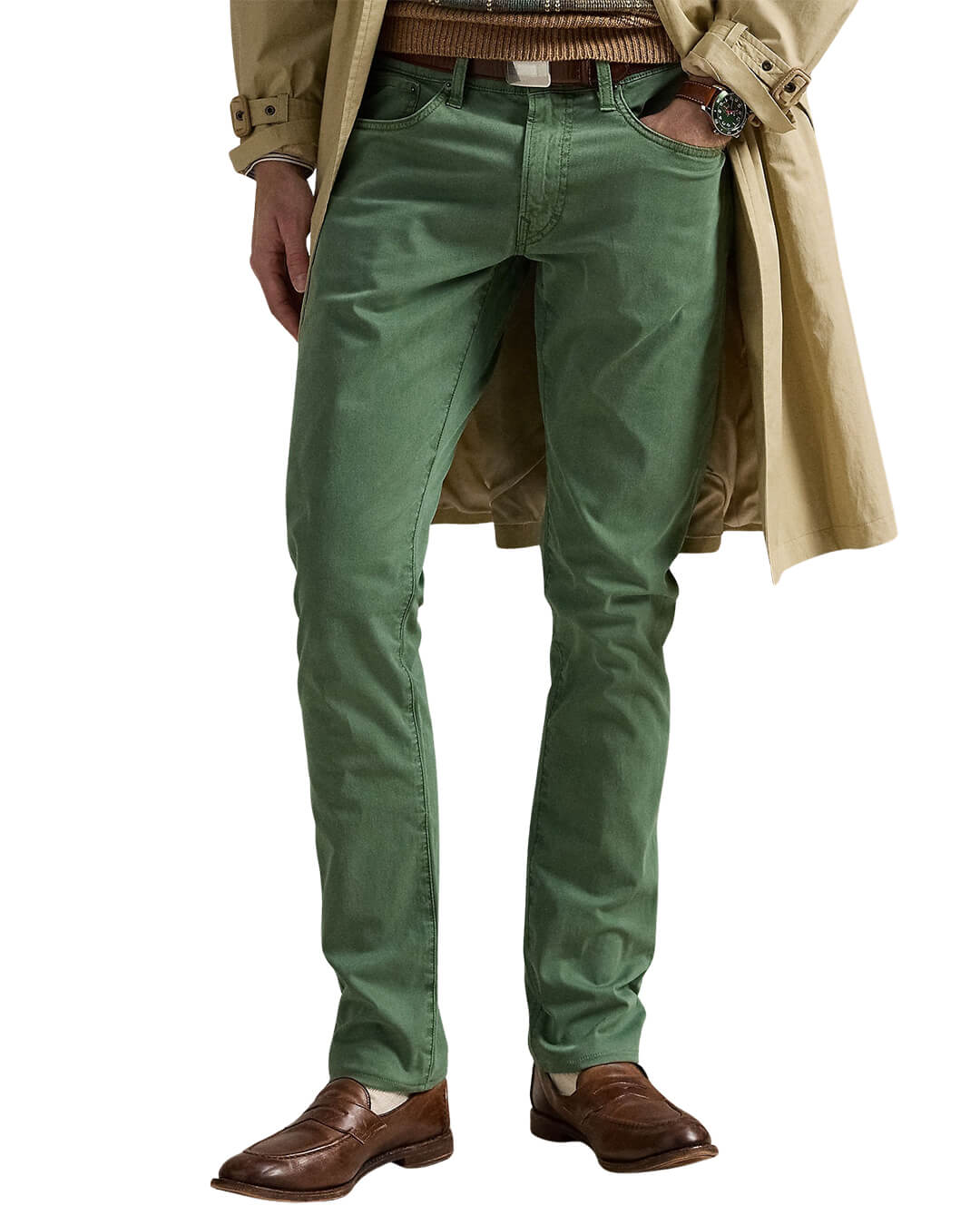 Polo Ralph Lauren Jeans SULLIVAN SLIM STRETCH TWILL PANT NATURAL