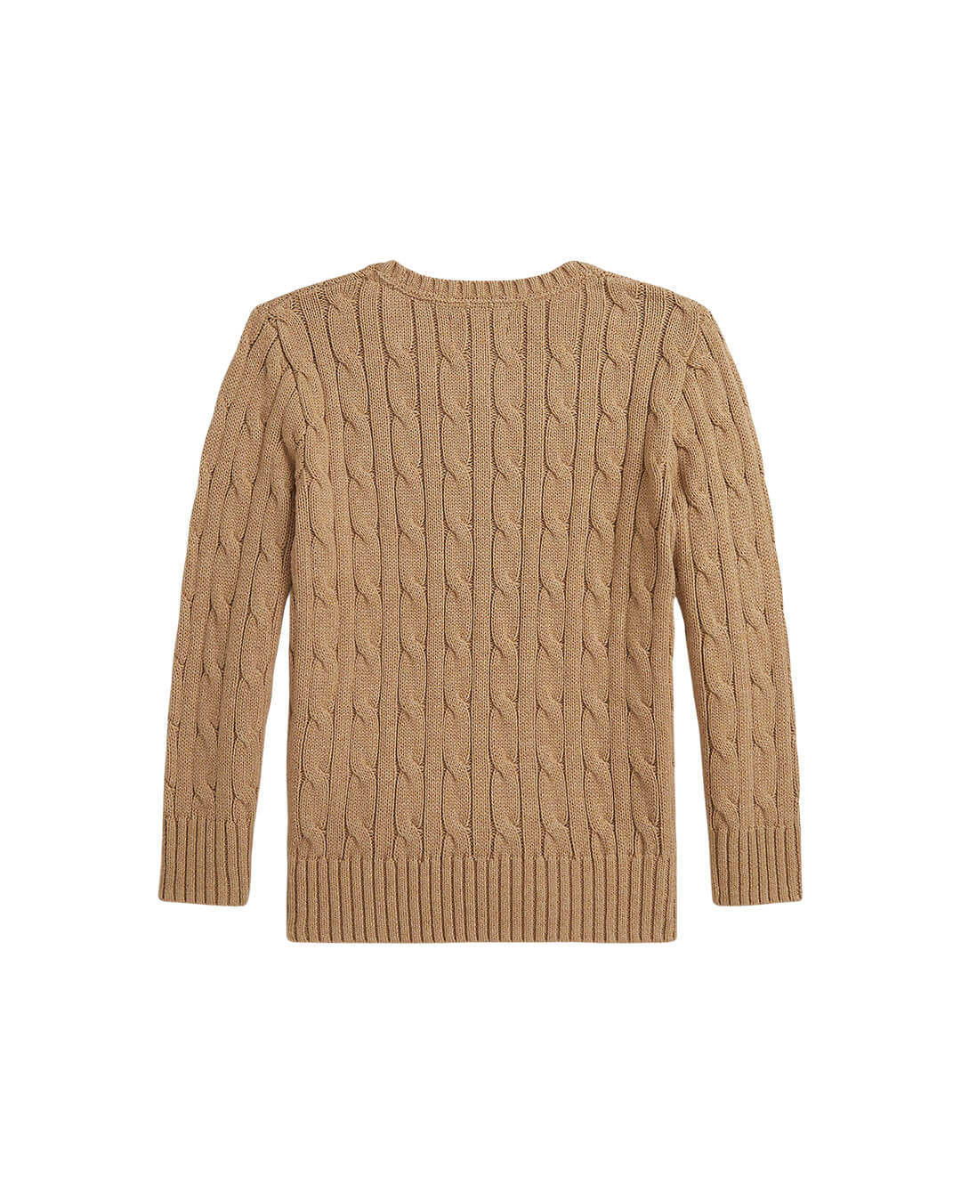 Polo Ralph Lauren Jumpers CABLE-KNIT COTTON SWEATER MEDIUM BEIGE