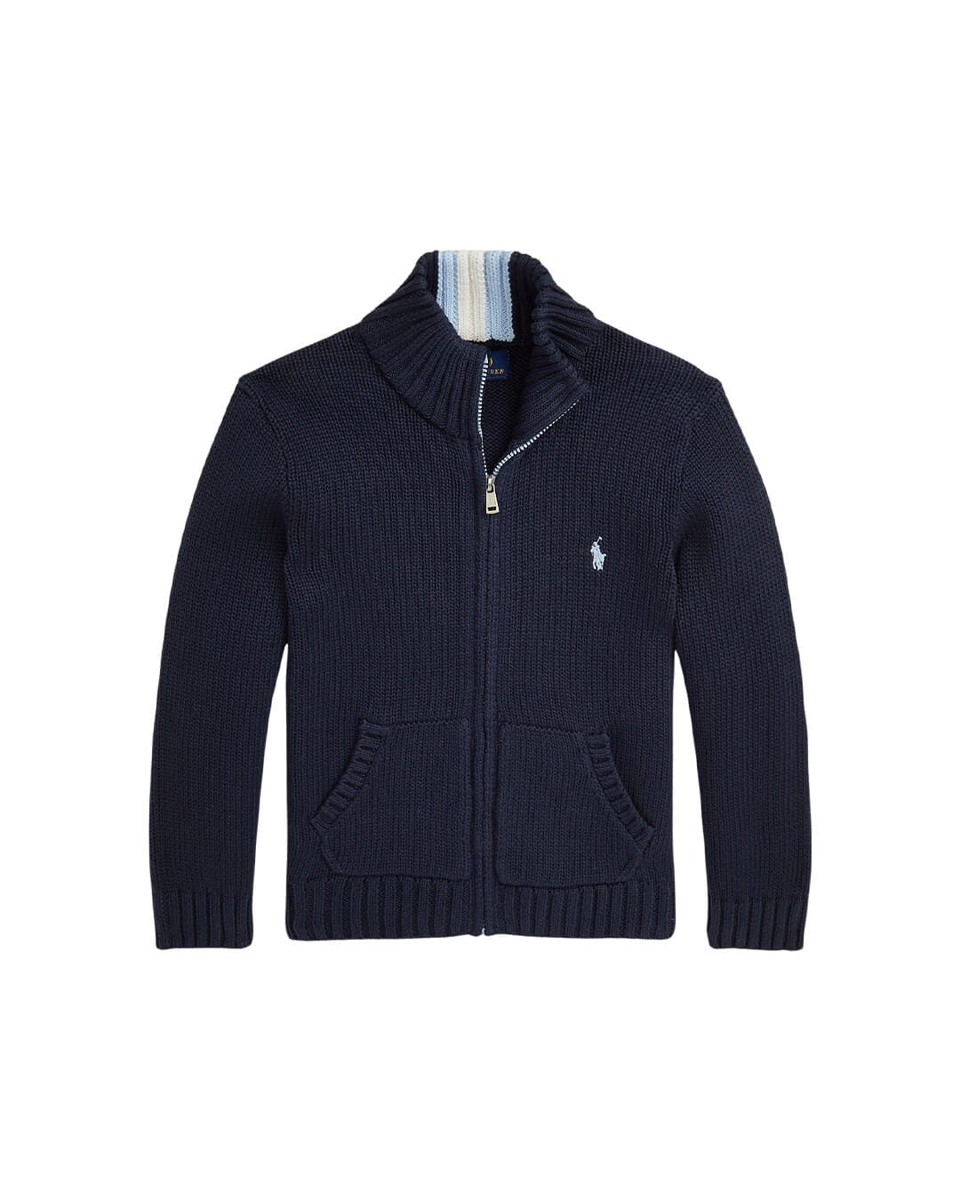 Polo Ralph Lauren Jumpers COTTON FULL-ZIP SWEATER NAVY