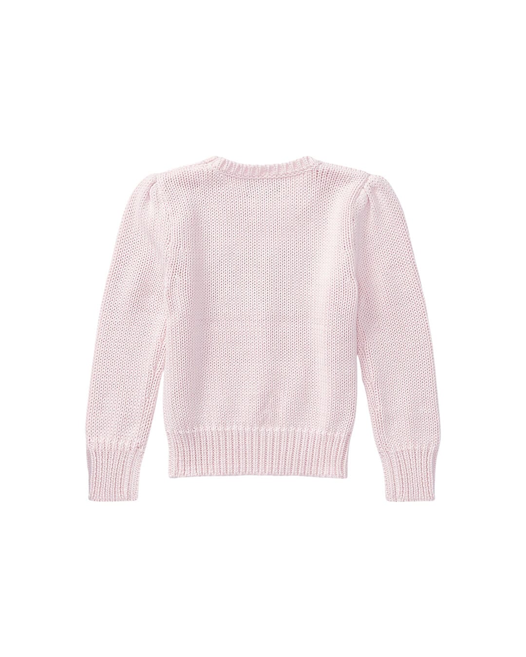 Polo Ralph Lauren Jumpers FLAG COTTON CREWNECK SWEATER PINK