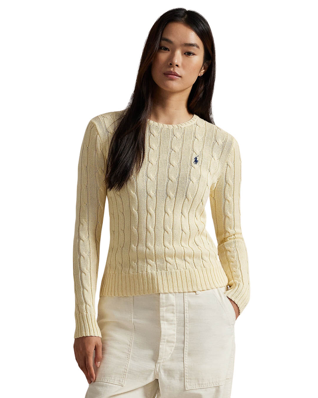 Polo Ralph Lauren Jumpers JULIANNA LS PULLOVER NATURAL
