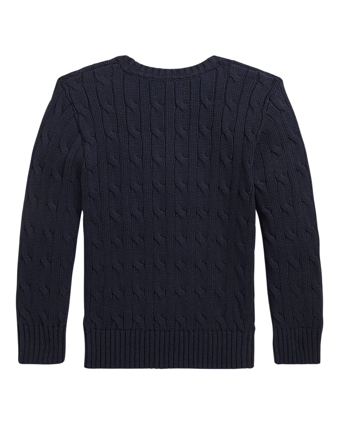 Polo Ralph Lauren Jumpers LS CABLE CN TOPS SWEATER NAVY 322702674060 AW24