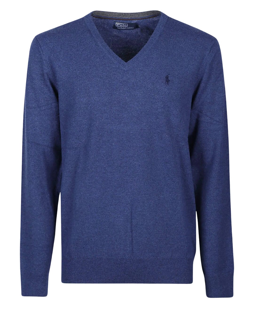 Polo Ralph Lauren Jumpers Polo Ralph Lauren Navy Classic Wool V-Neck Jumper
