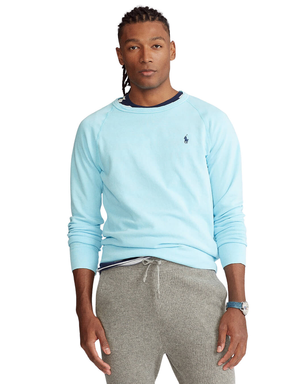 Cotton spa terry sweatshirt ralph lauren Clearance