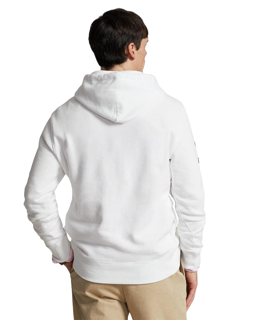 Polo Ralph Lauren Jumpers Polo Ralph Lauren White Polo Game Hoodie