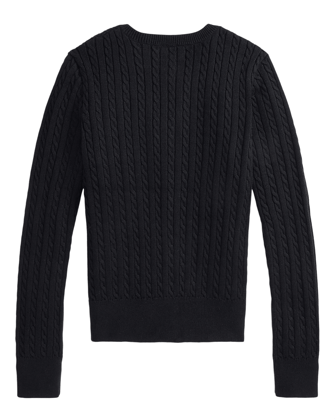 Polo Ralph Lauren Jumpers Ralph Lauren Black Ralph Lauren Mini-Cable Cotton Cardigan Black