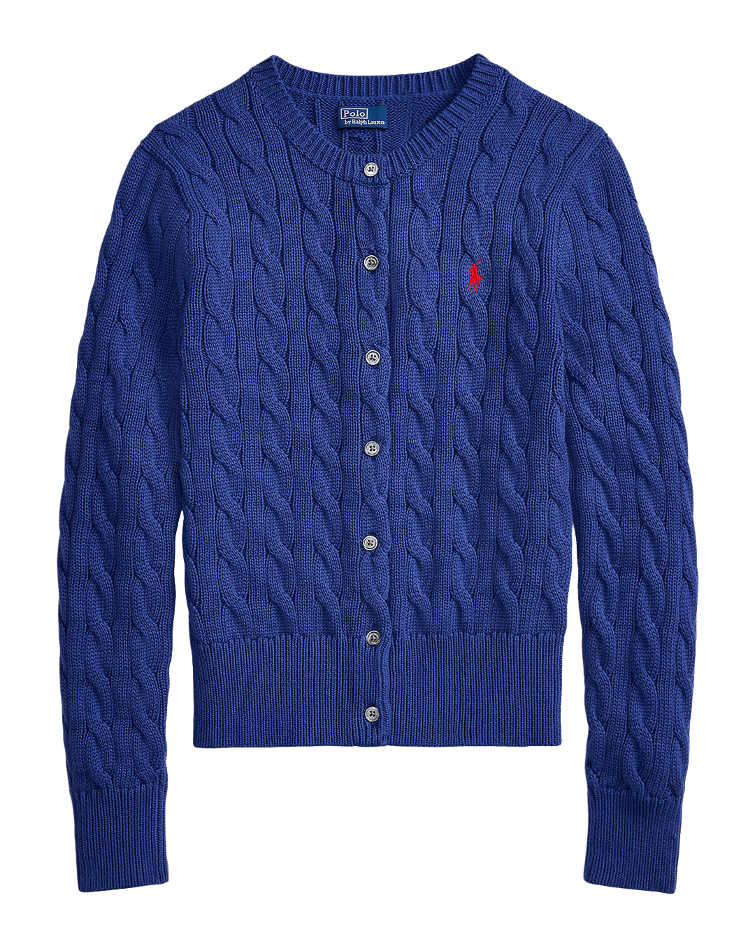 Polo Ralph Lauren Jumpers Ralph Lauren Blue Ralph Lauren Cable-Knit Cotton Cn Cardigan Blue