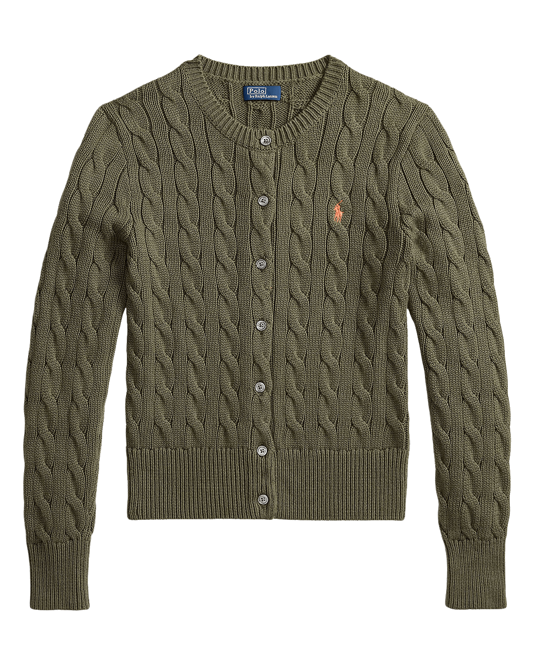 Polo Ralph Lauren Jumpers Ralph Lauren Green Ralph Lauren Cable-Knit Cotton Cn Cardigan Green