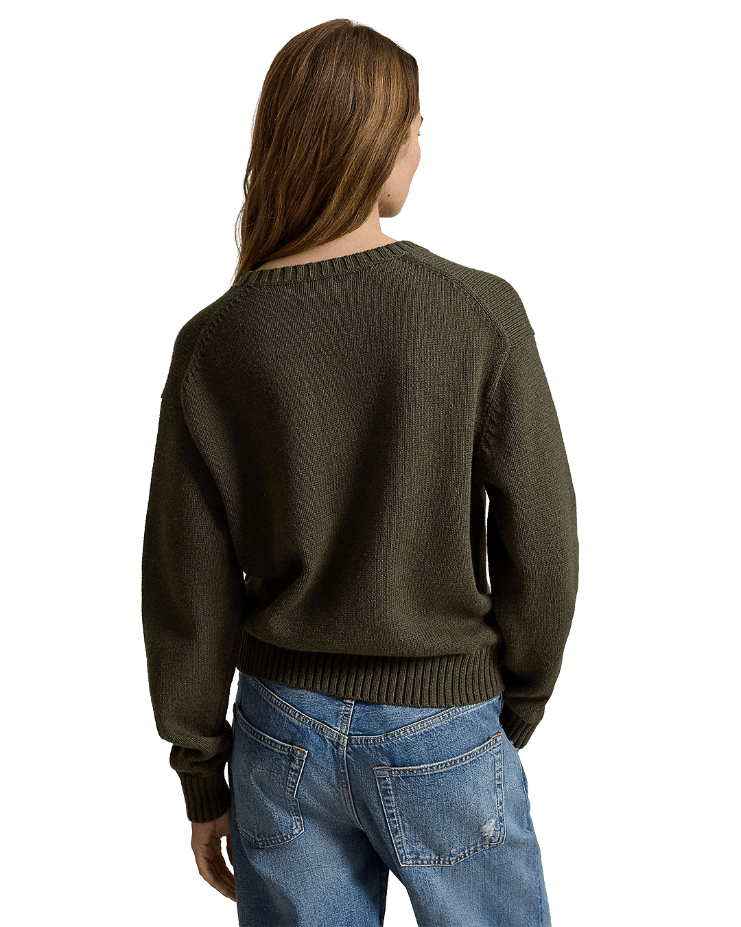 Polo Ralph Lauren Jumpers Ralph Lauren Green Ralph Lauren Polo Bear Cotton Cn Sweater Green