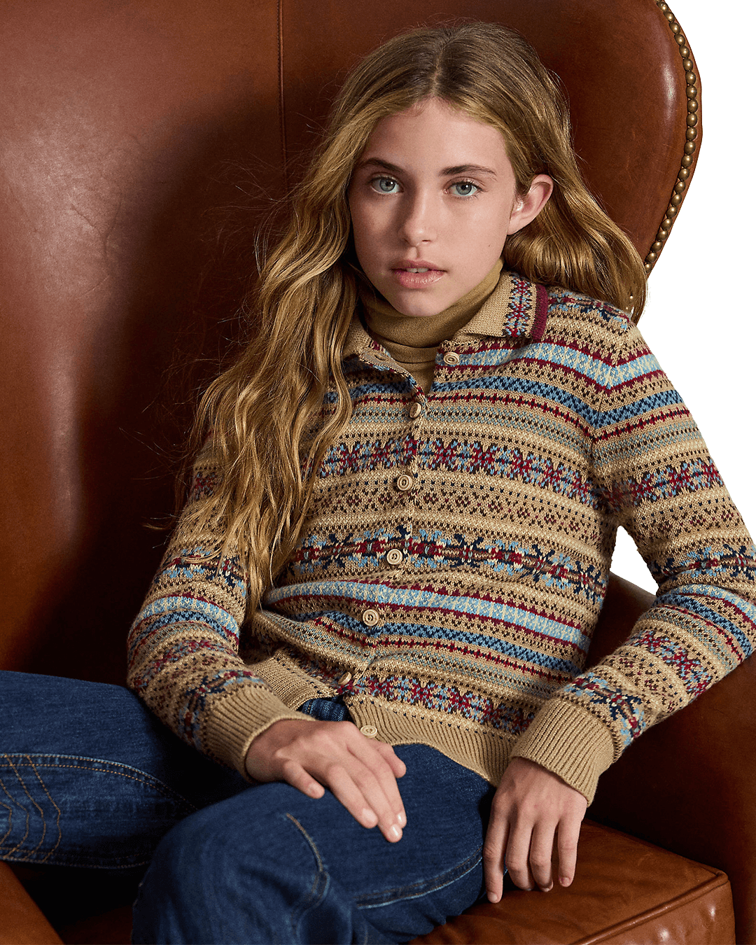 Polo Ralph Lauren Jumpers Ralph Lauren Multicoloured Ralph Lauren Fair Isle Cotton-Wool Cardigan Multicoloured