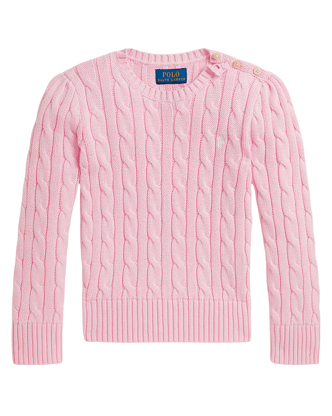 Polo Ralph Lauren Jumpers Ralph Lauren Pink Ralph Lauren Cable-Knit Cotton Sweater Pink
