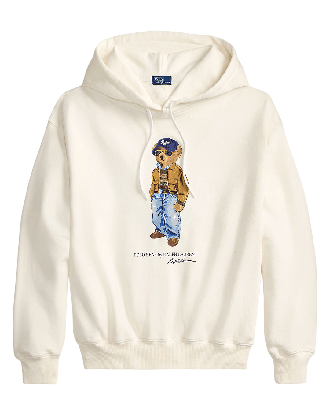 Polo Ralph Lauren Jumpers Ralph Lauren White Ralph Lauren Polo Bear Lightweight Fleece Hoodie White