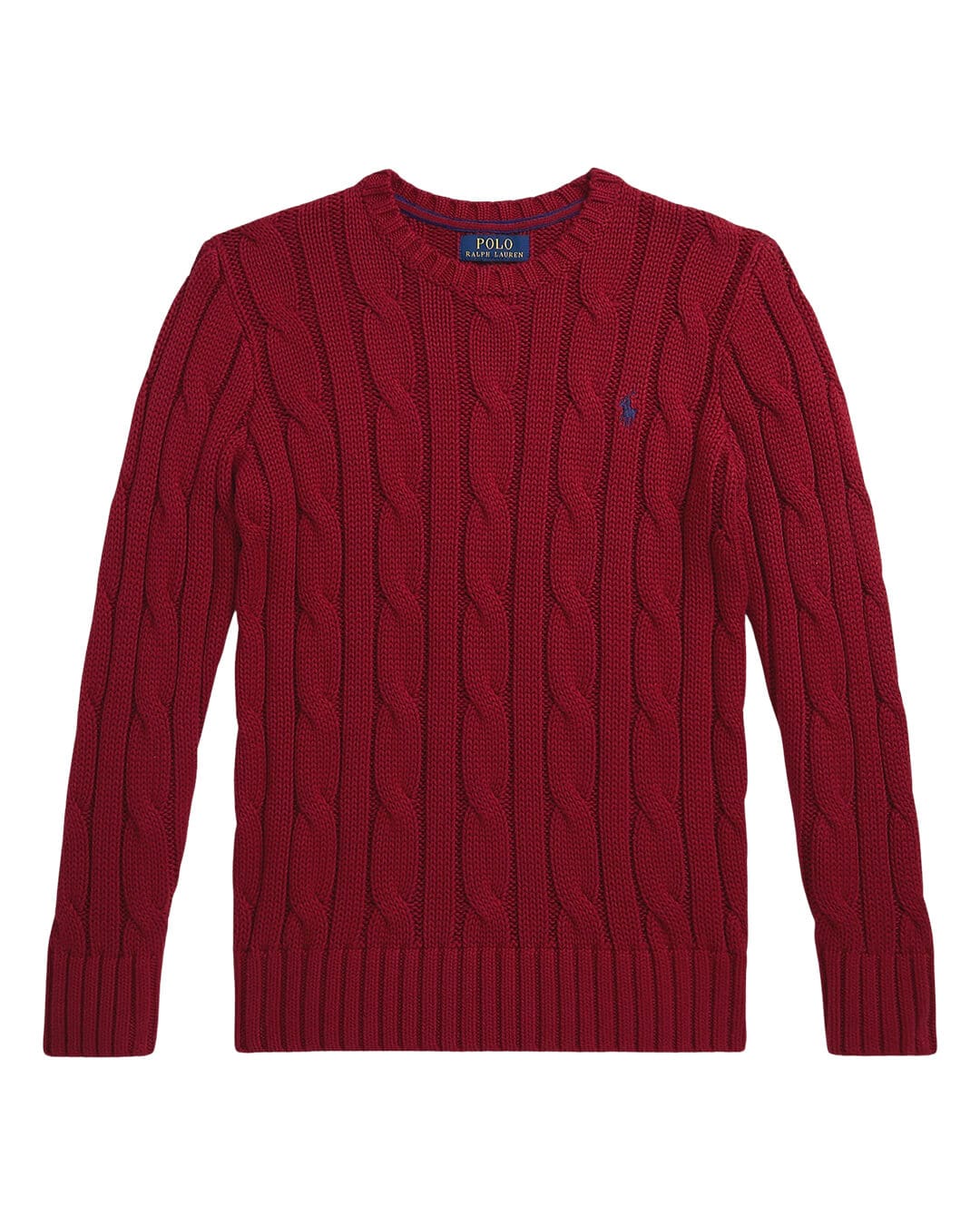 Polo Ralph Lauren Jumpers SWEATER-PULLOVER DARK RED