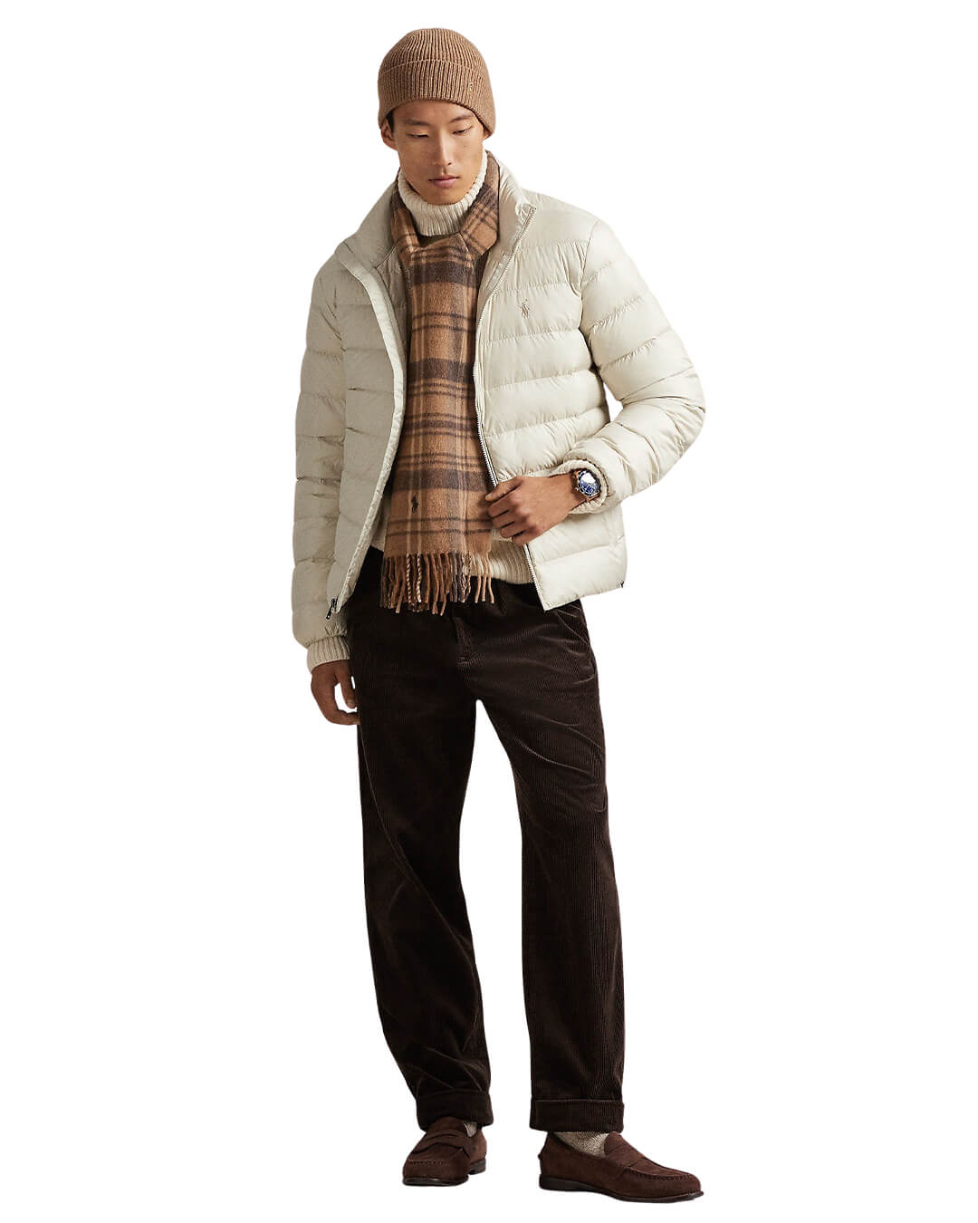 Polo Ralph Lauren Outerwear CLDN WLD JKT-INSULATED-BOMBER NATURAL