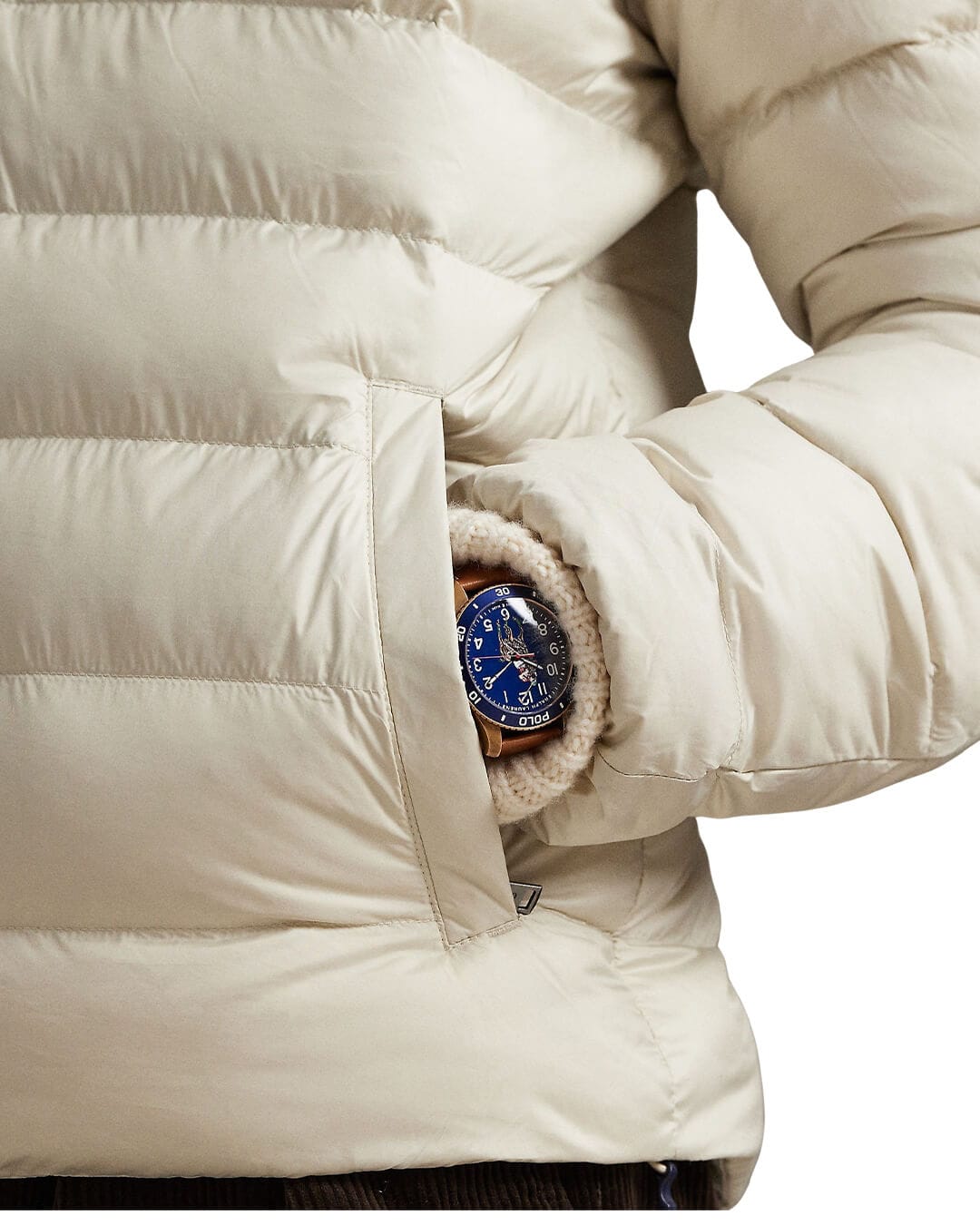 Polo Ralph Lauren Outerwear CLDN WLD JKT-INSULATED-BOMBER NATURAL