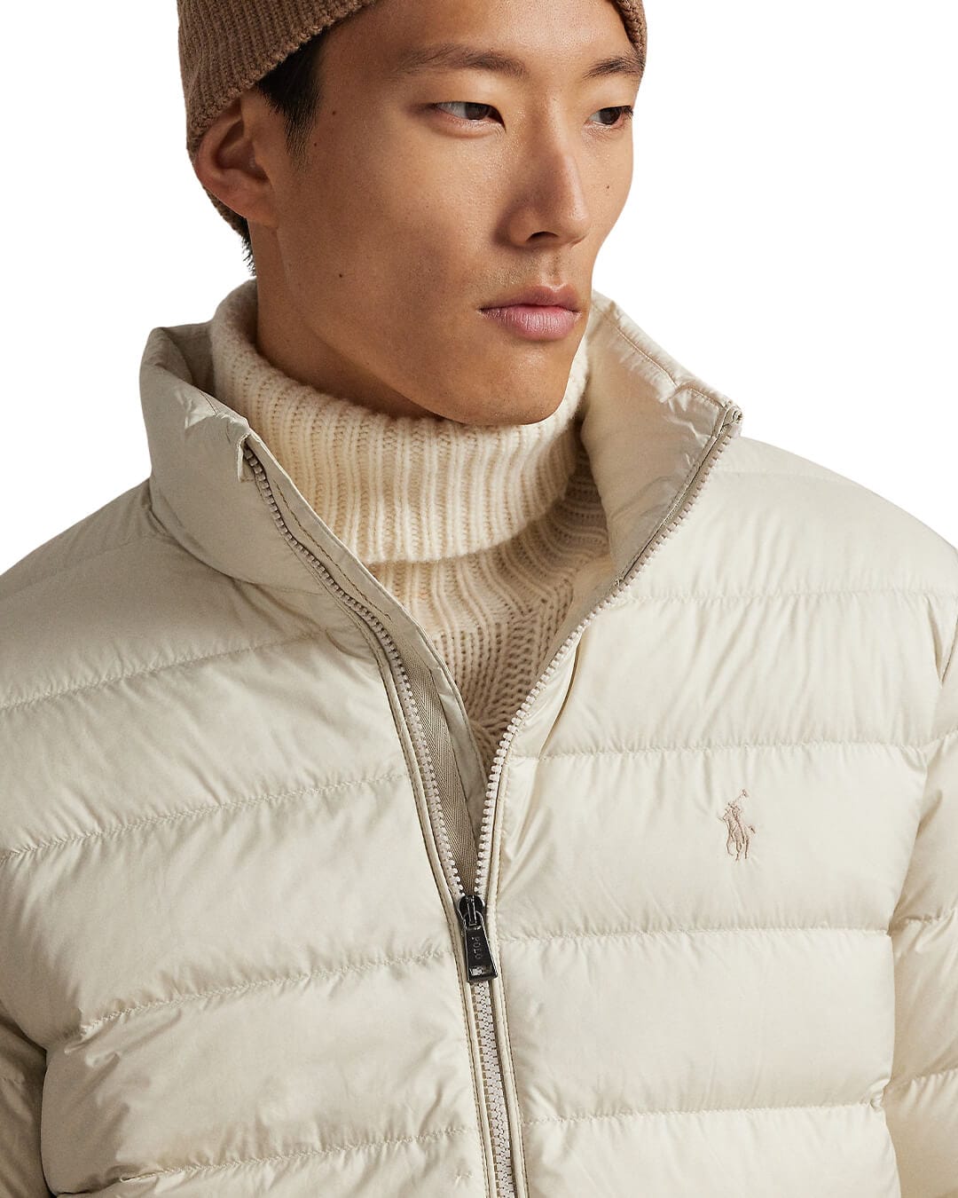 Polo Ralph Lauren Outerwear CLDN WLD JKT-INSULATED-BOMBER NATURAL