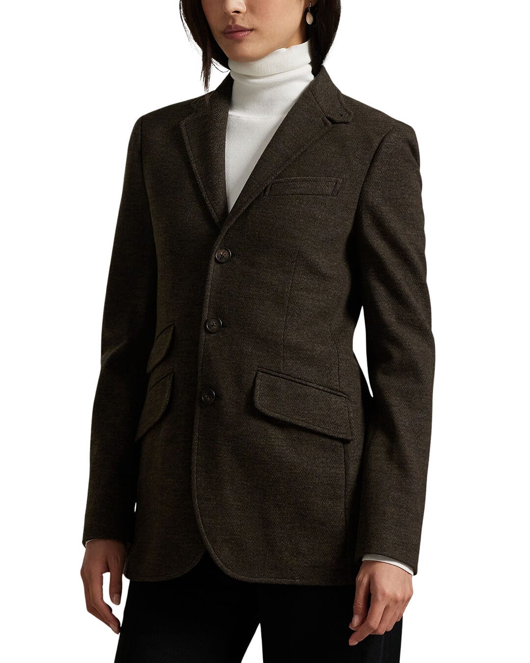 Polo Ralph Lauren Outerwear HERRINGBONE JACQUARD-KNIT BLAZER MULTI
