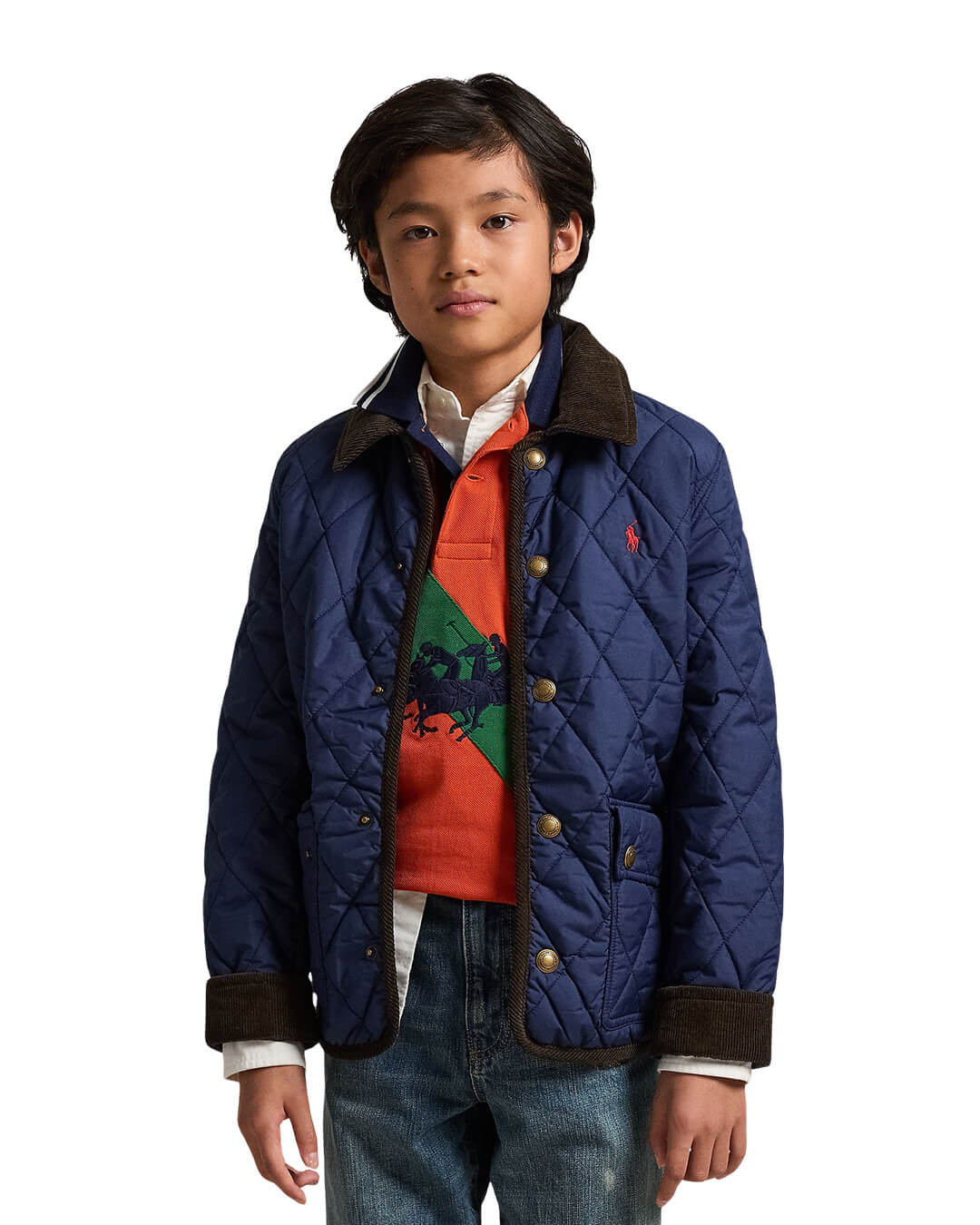 Polo Ralph Lauren Outerwear Polo Ralph Lauren Navy Hooded Barn Jacket