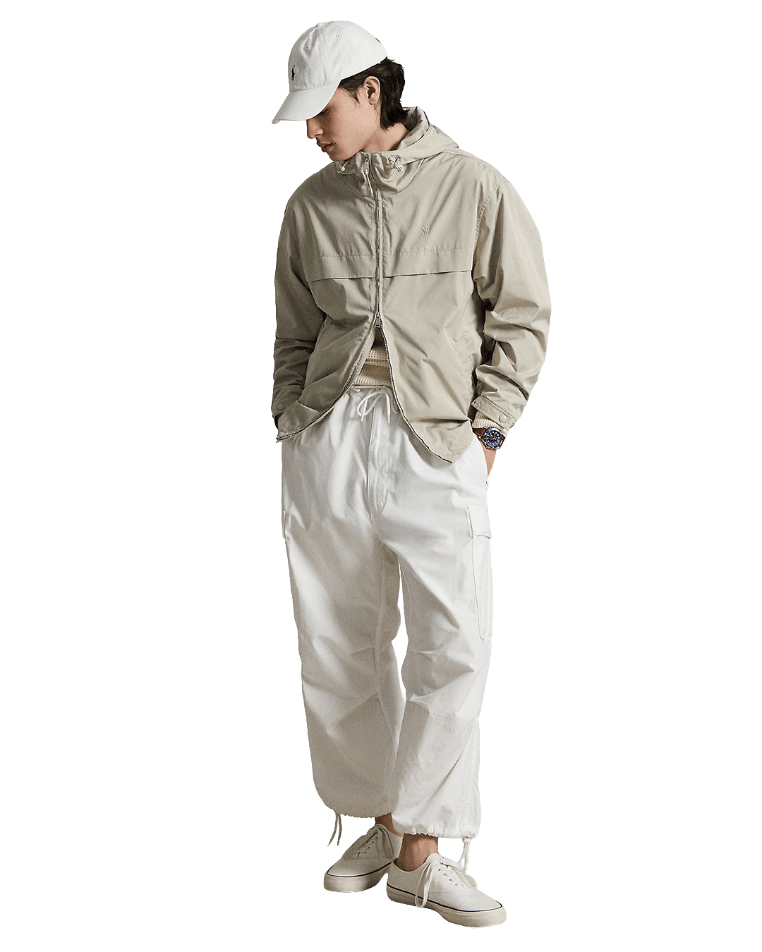 Polo Ralph Lauren Outerwear Ralph Lauren Beige Ralph Lauren The Glenmoor Hooded Jacket Beige