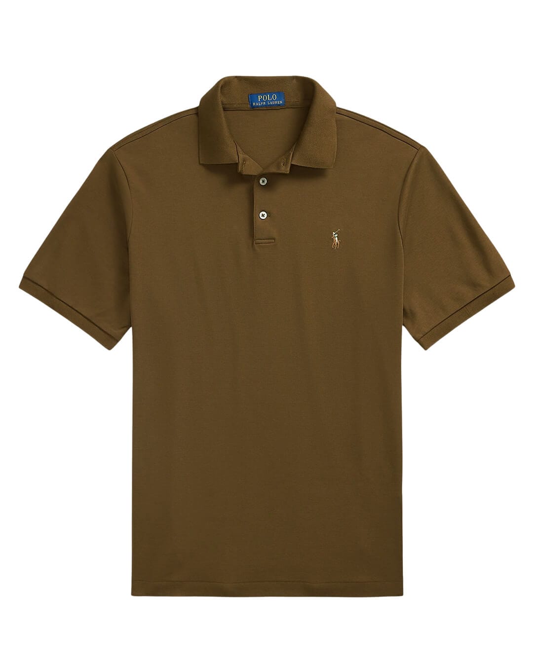Polo Ralph Lauren Brown Custom Sf Soft Cotton Polo Shirt - Bortex