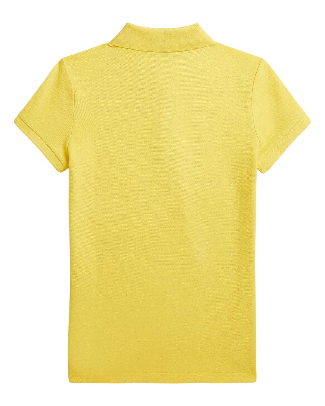 Polo Ralph Lauren Polo Shirts Girls Yellow Short Sleeved Polo Shirt